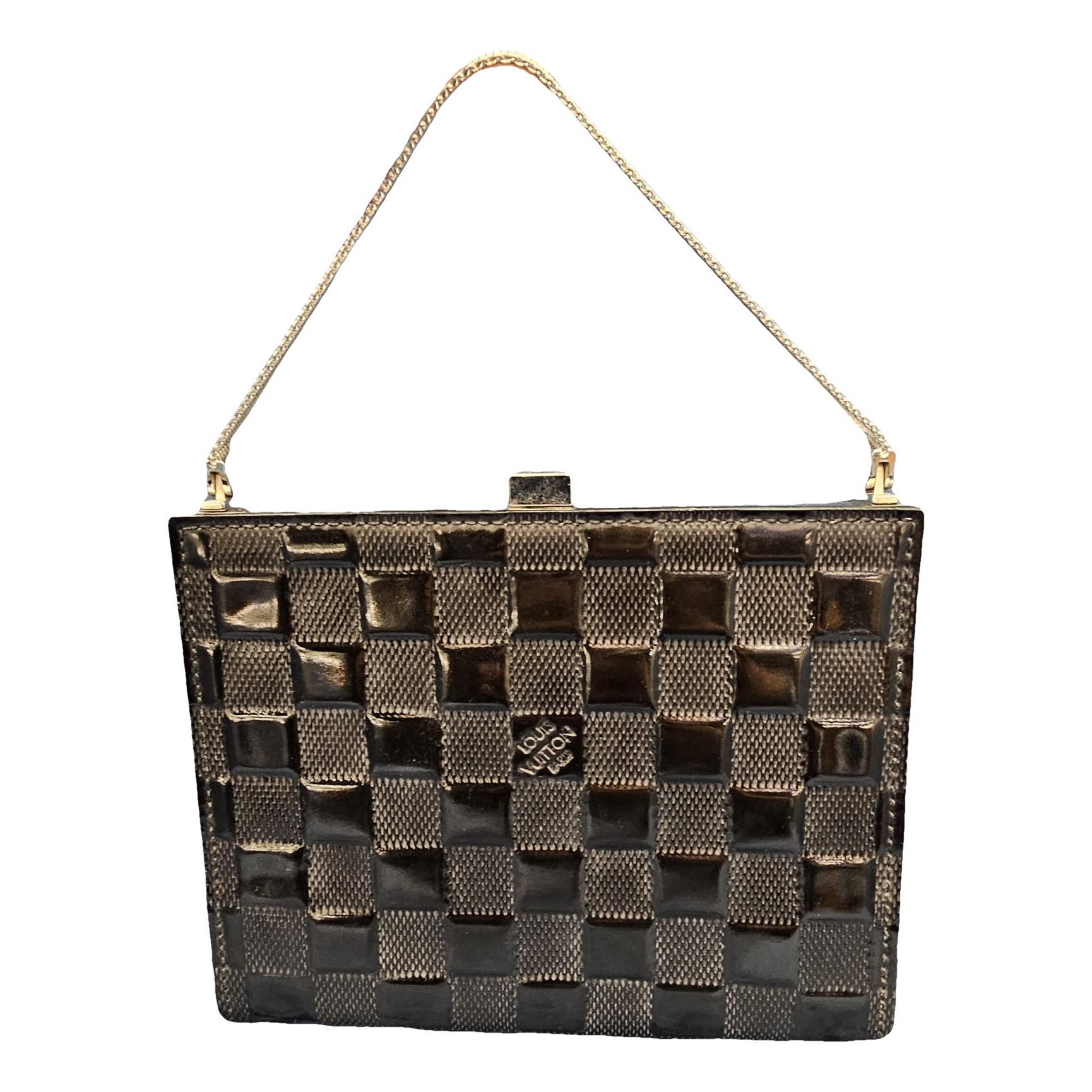 Ange patent leather mini bag