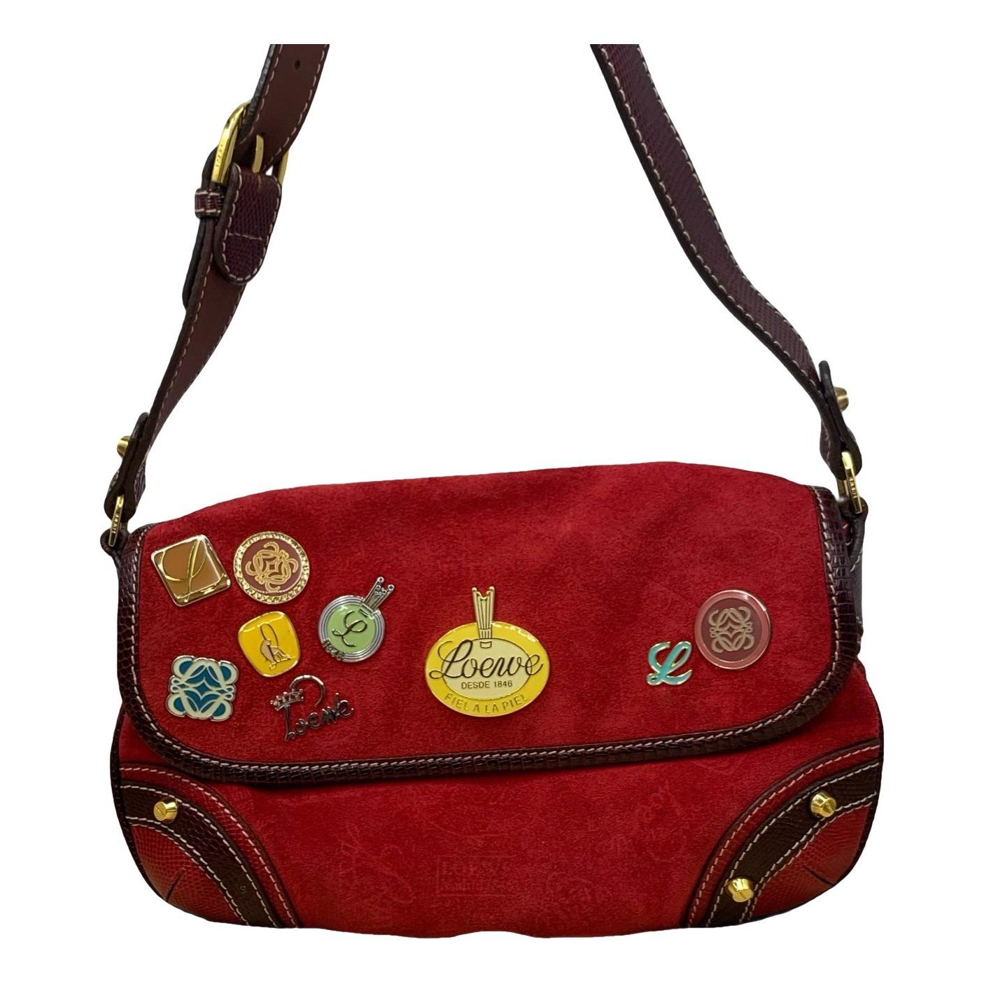 Leather handbag