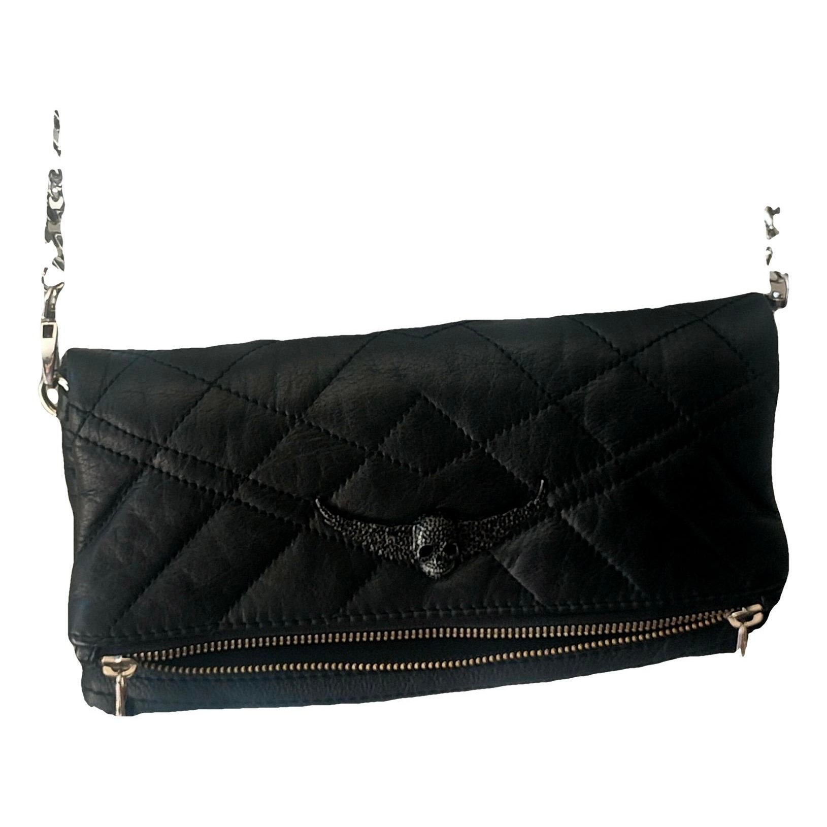 Rock leather crossbody bag