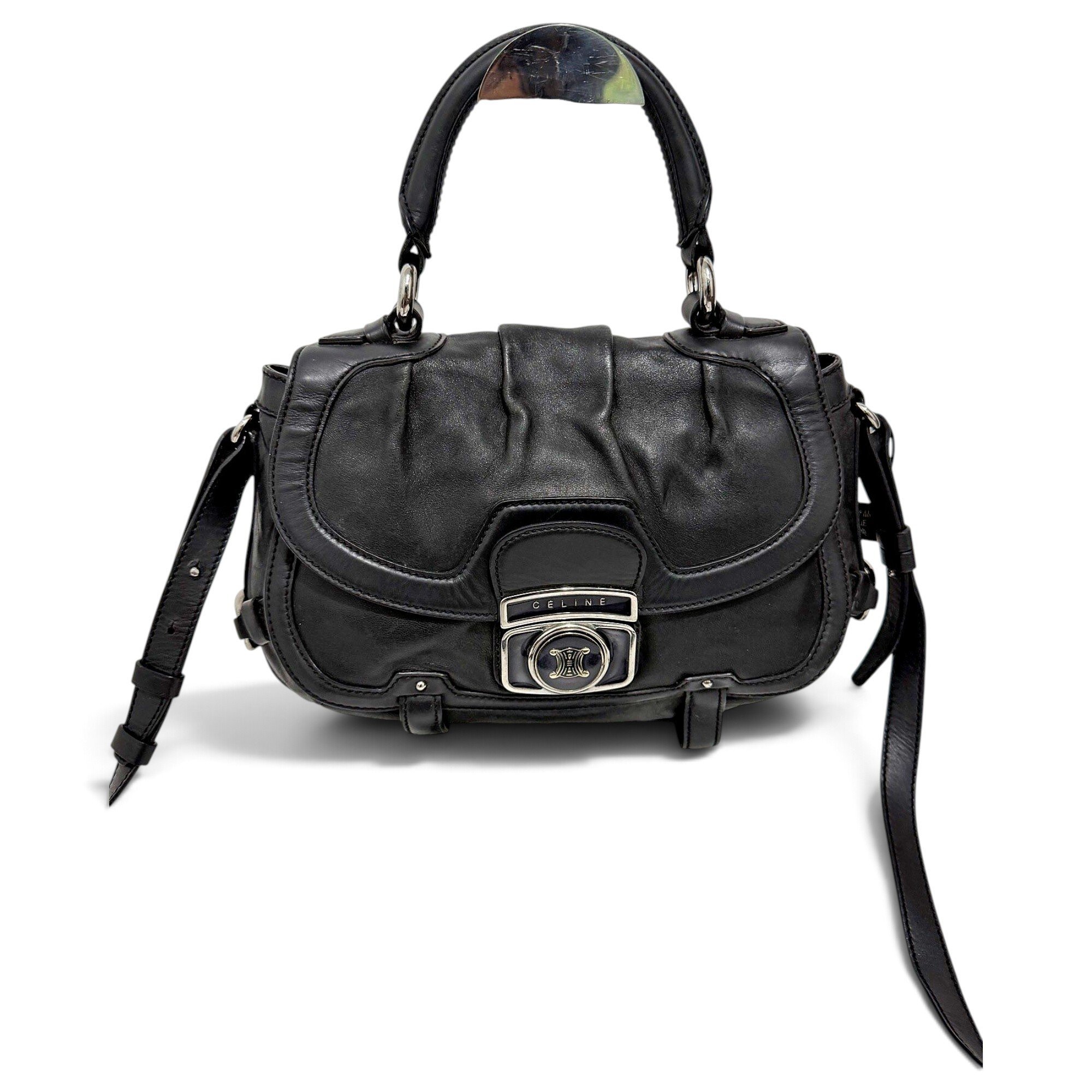 Leather handbag