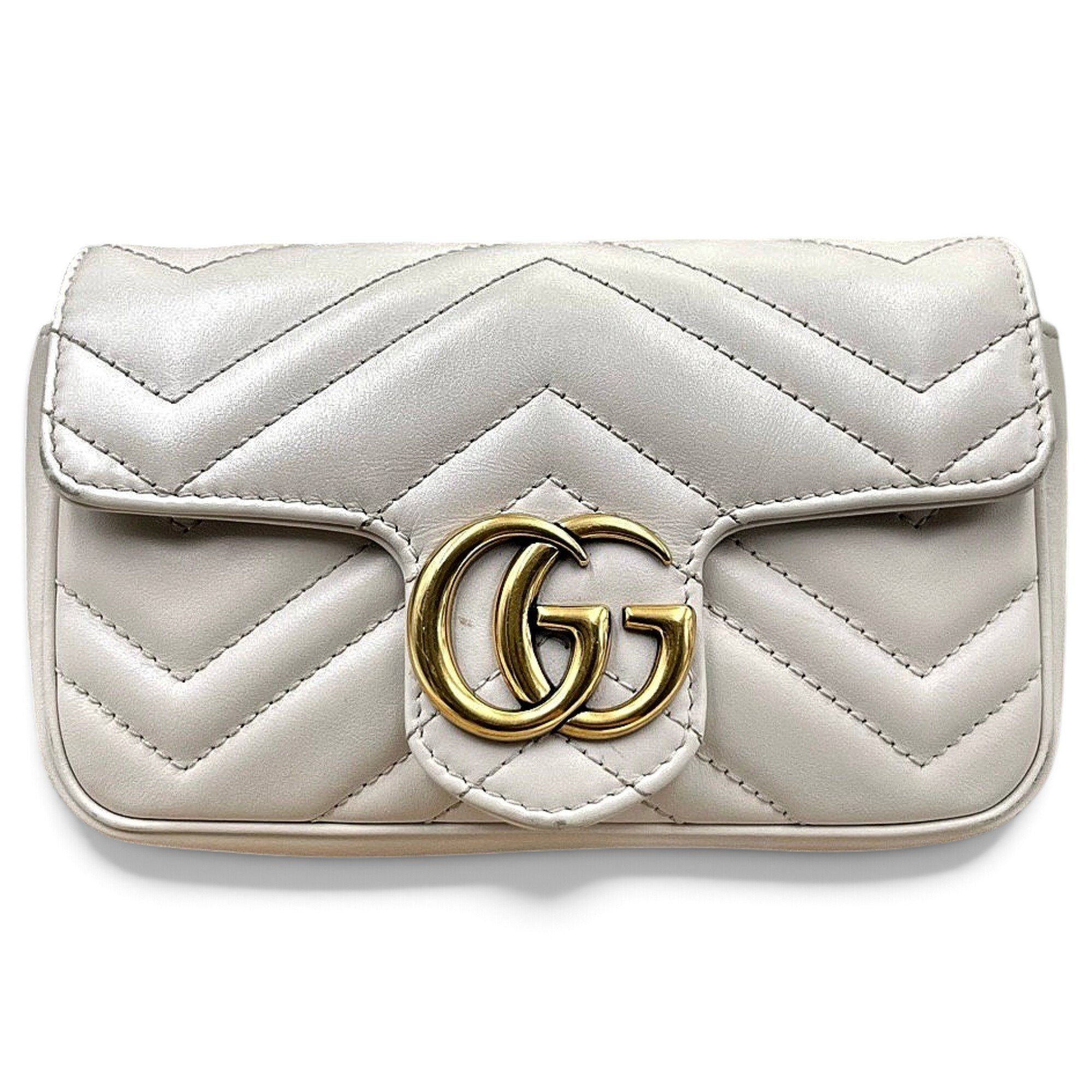 GG Marmont Flap leather crossbody bag