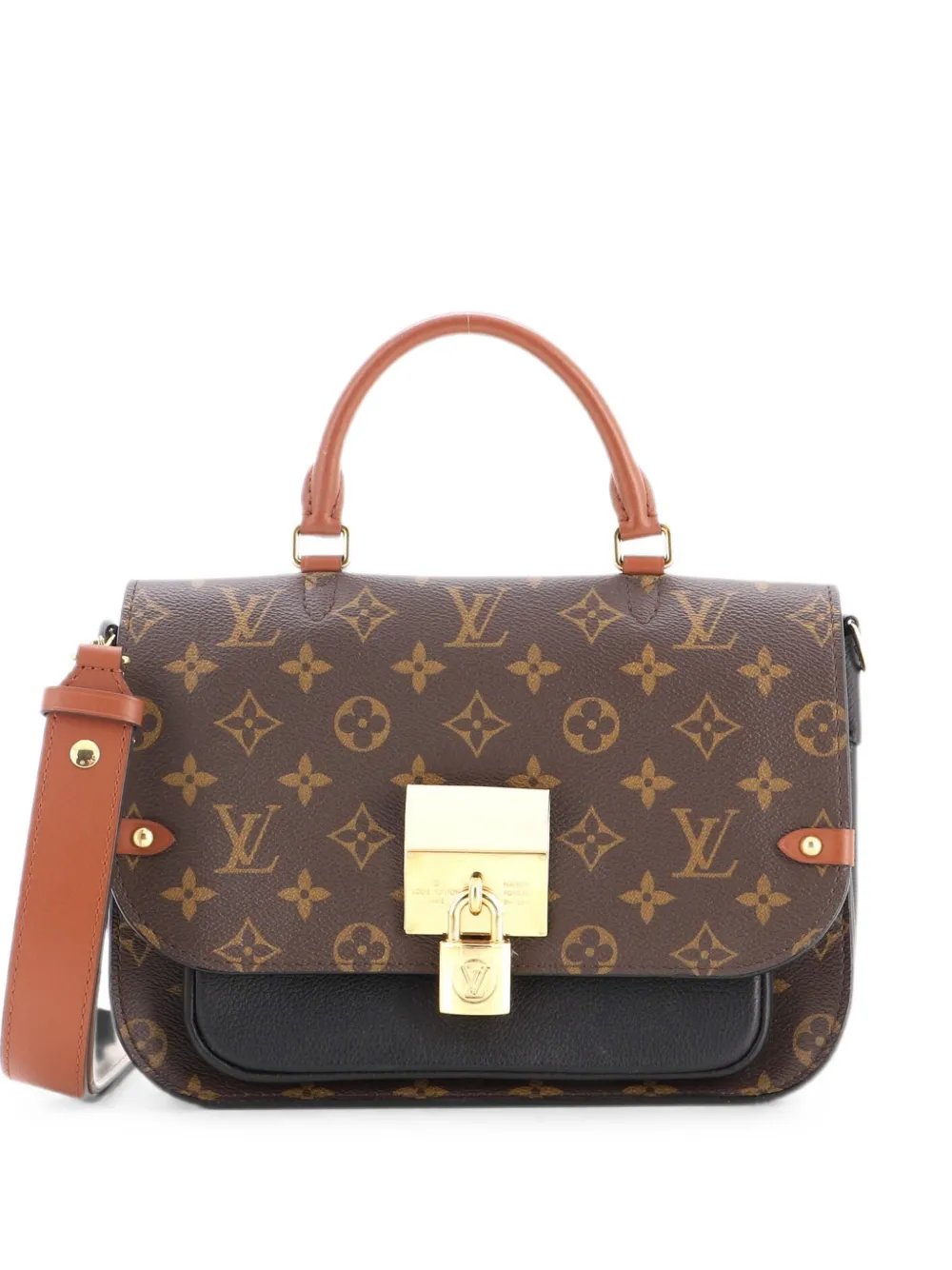 Vaugirard Handbag Monogram Canvas with Leather satchel
