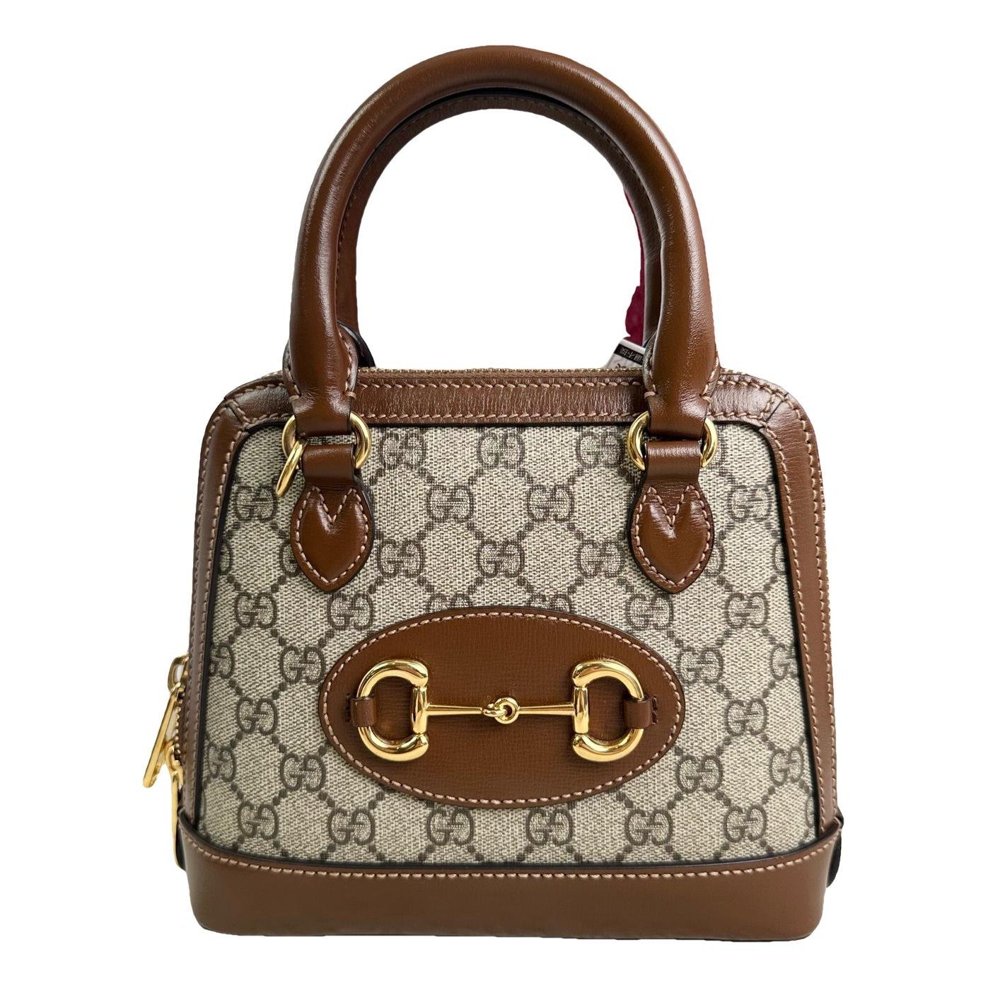 Handle Horsebit 1955 leather handbag