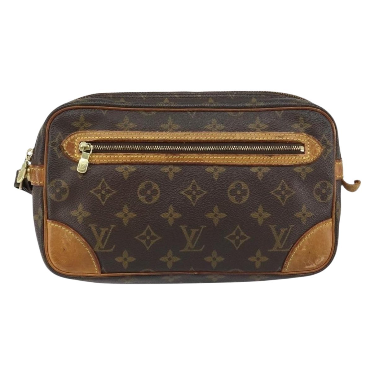 Marly Dragonne leather clutch bag
