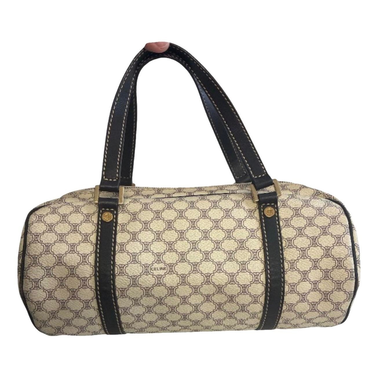 Triomphe leather tote