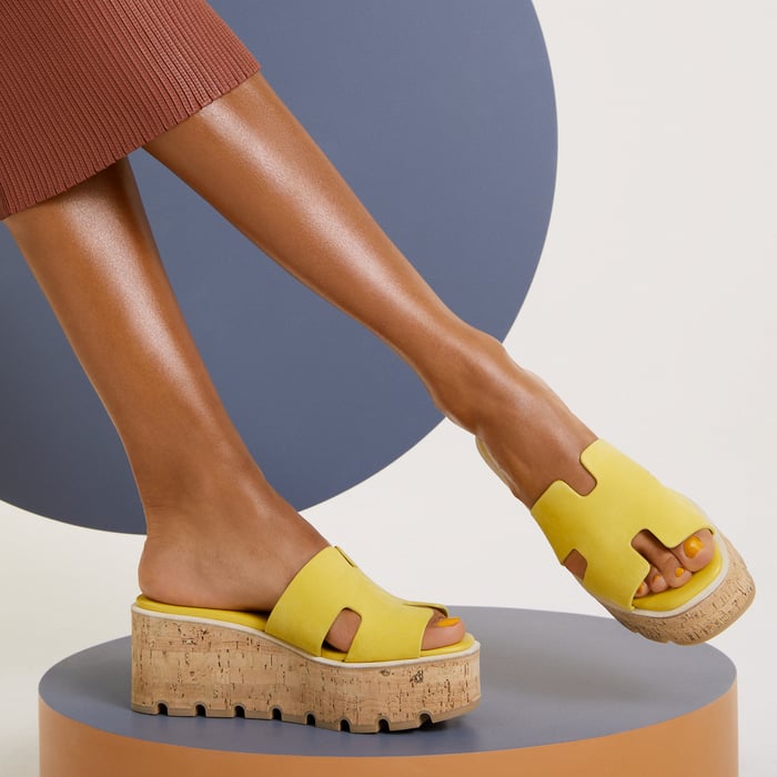 Jaune Impérial Eze 30 Sandal