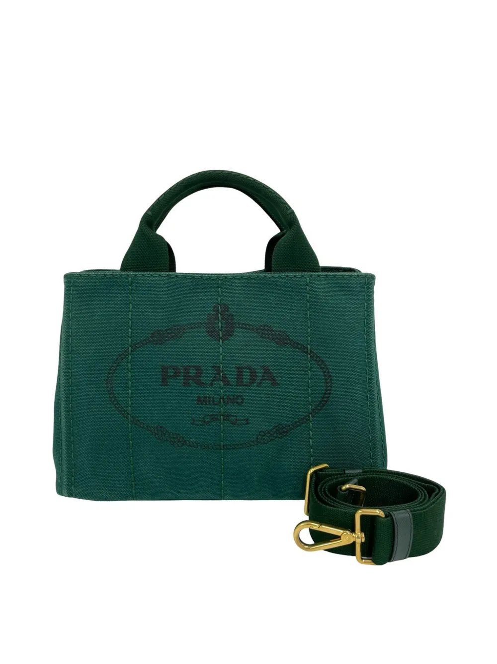2013-2026 Small Canvas Canapa Logo Tote satchel