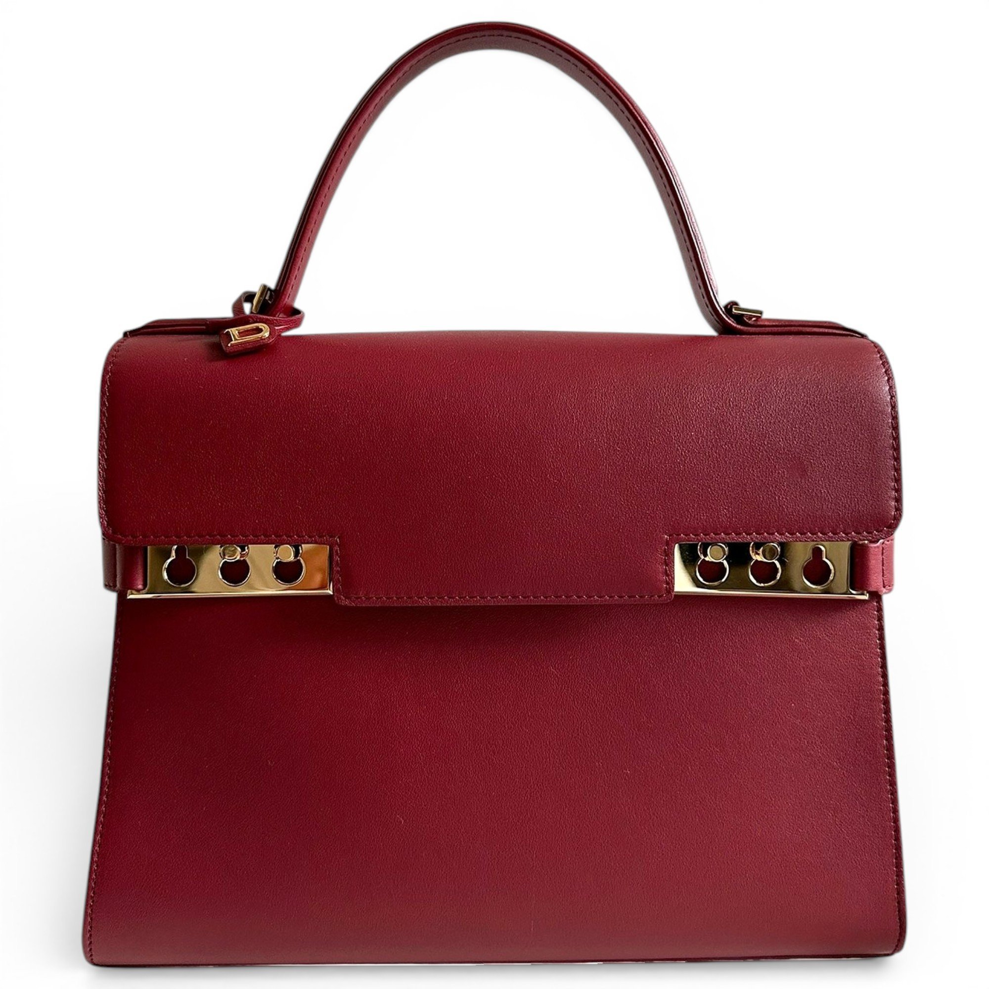 Tempête leather crossbody bag