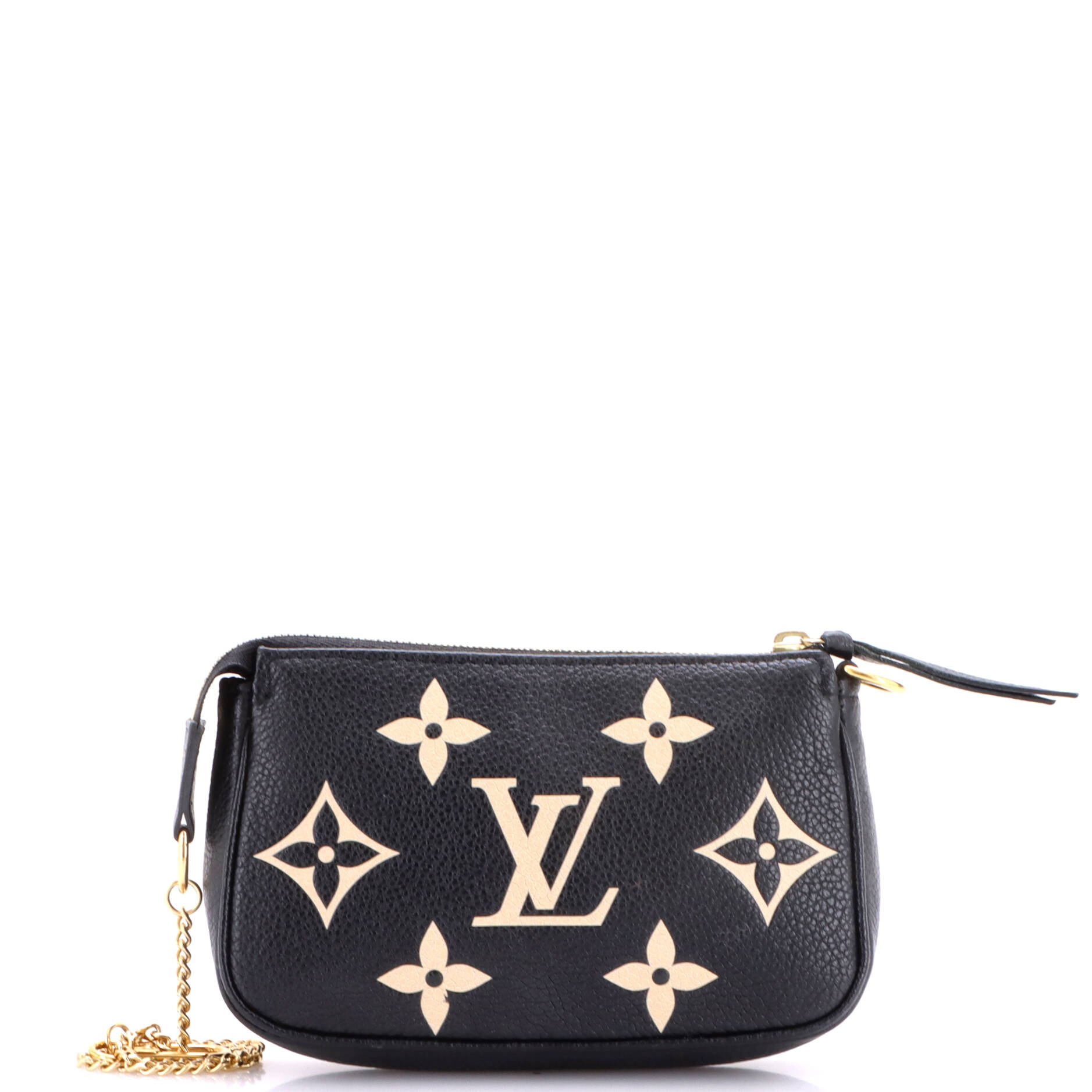 Pochette Accessoires Bicolor Monogram Empreinte Giant Mini