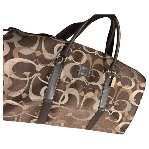 Linen travel bag