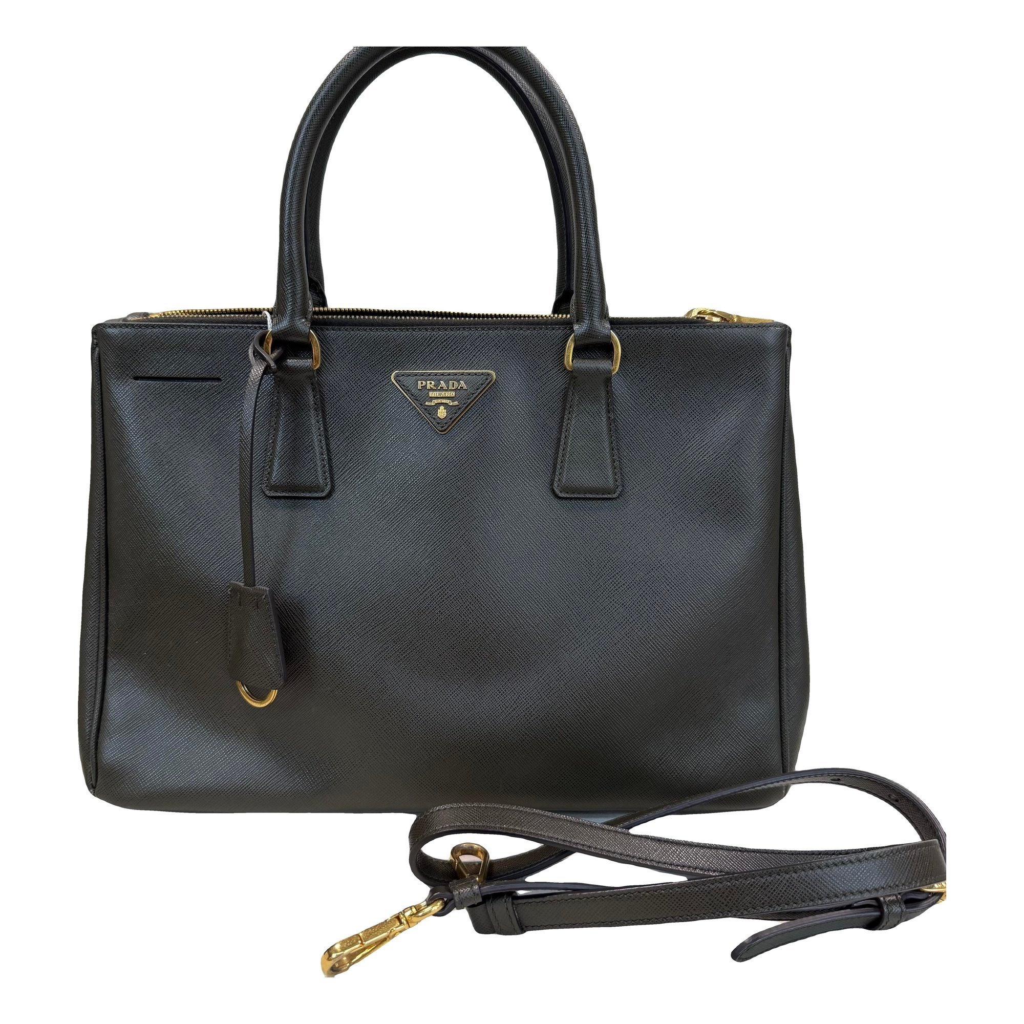 Galleria leather handbag