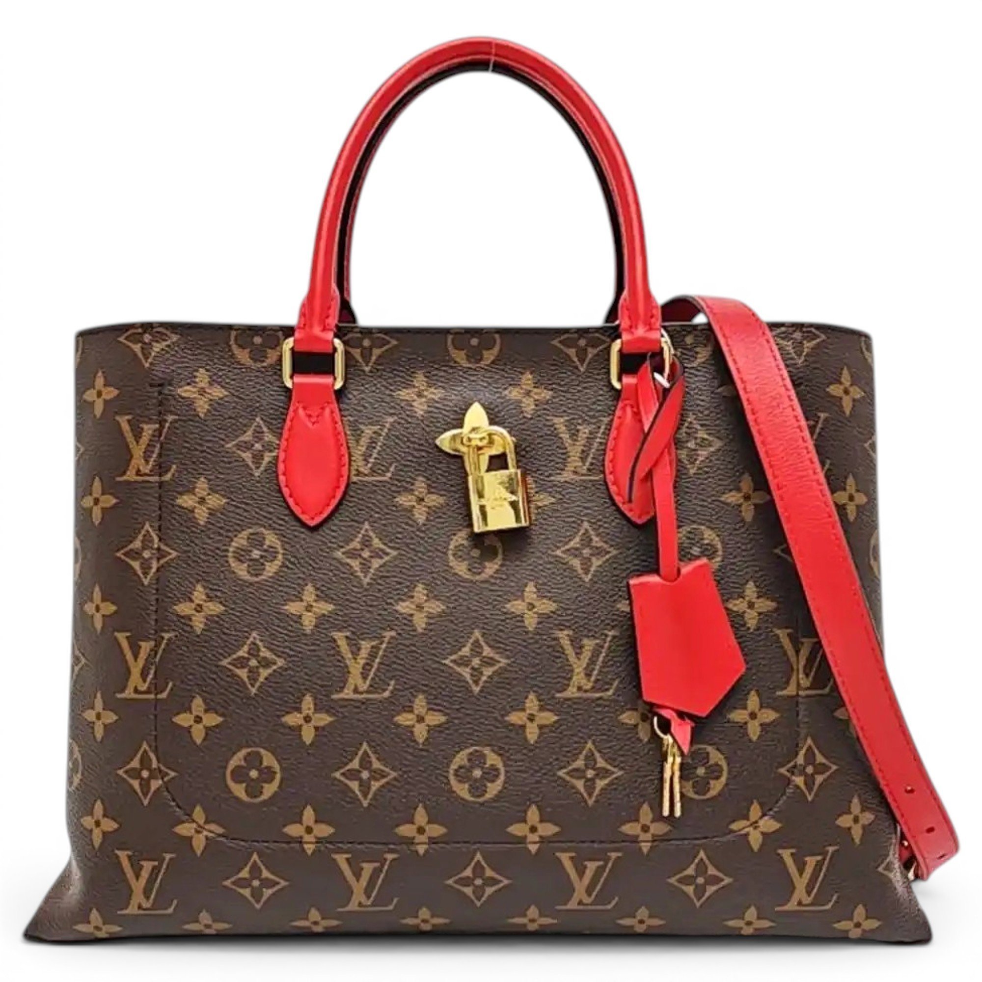 Bellflower leather handbag