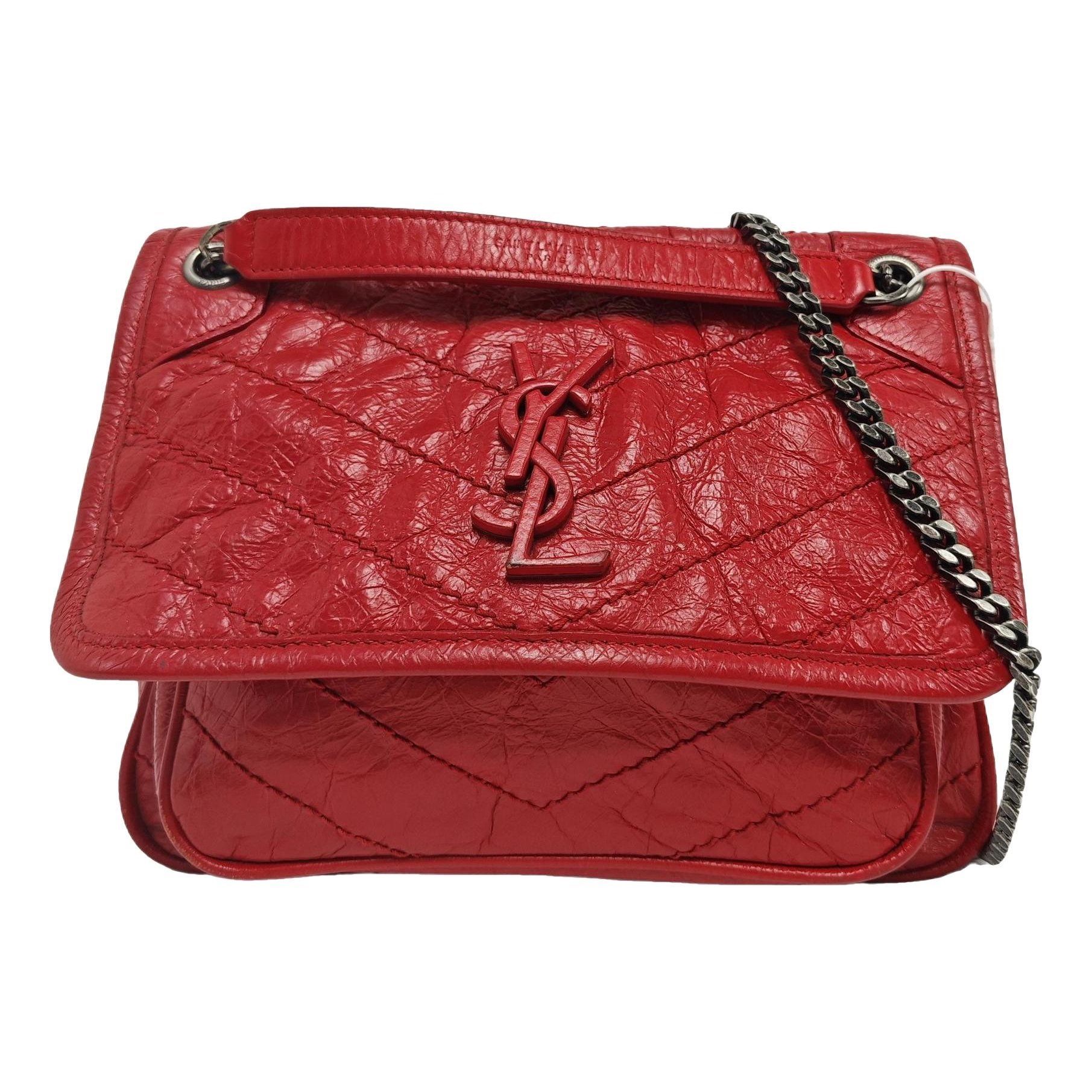 Niki leather crossbody bag