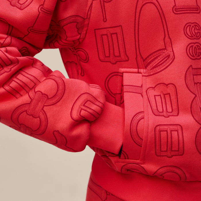 Rose Pivoine "Cahier Du Colporteur" Reversible Jacket