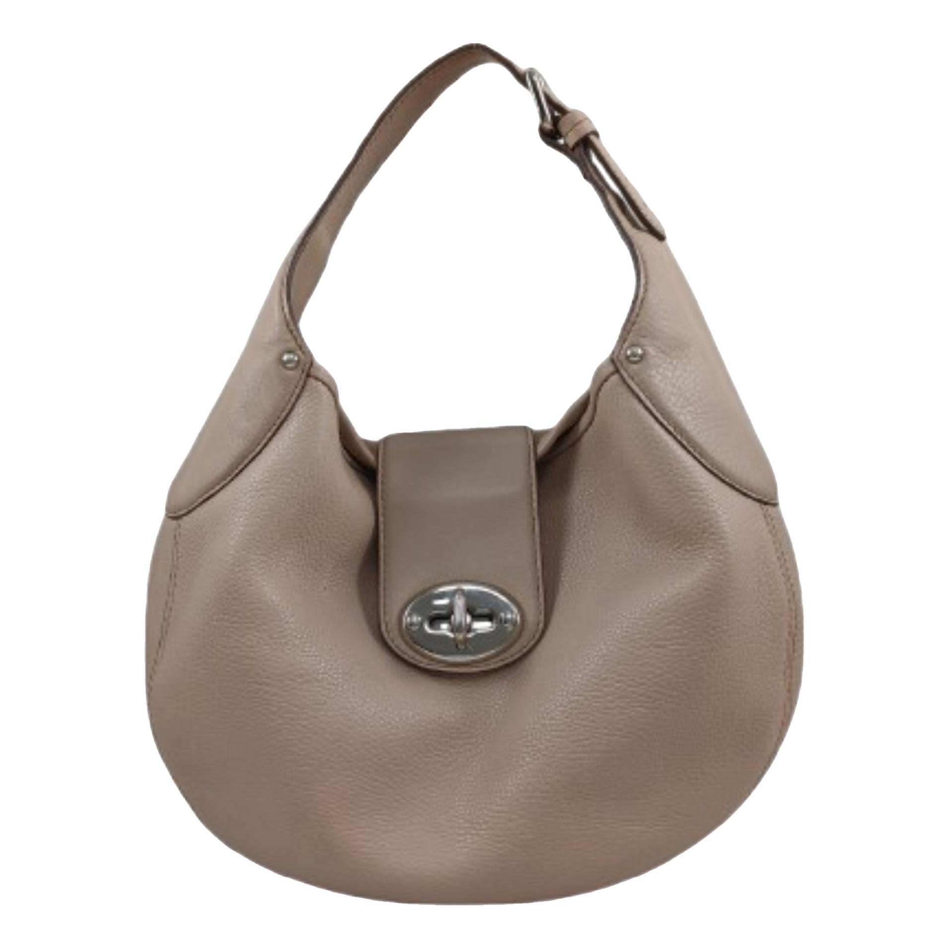 Leather tote