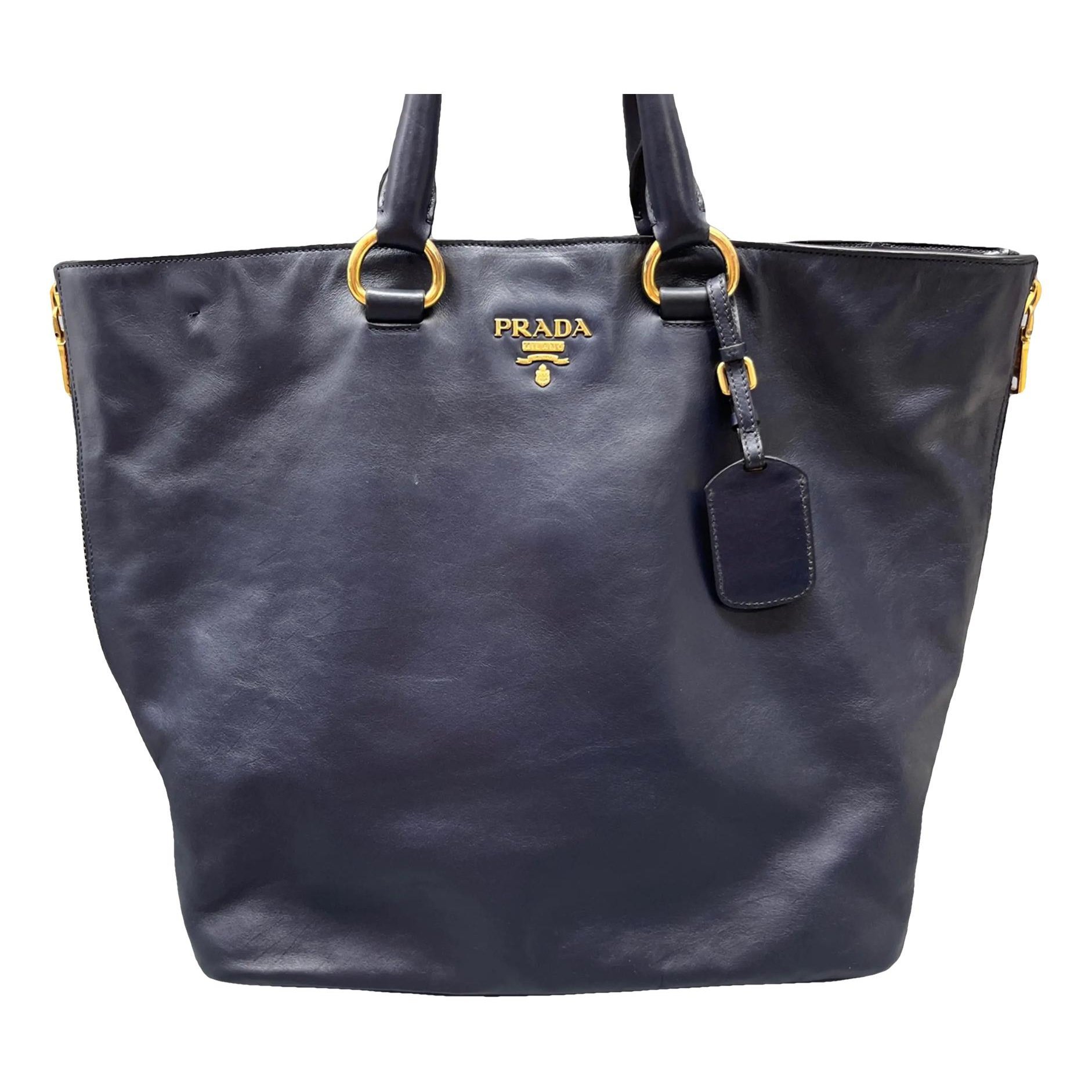 Leather handbag