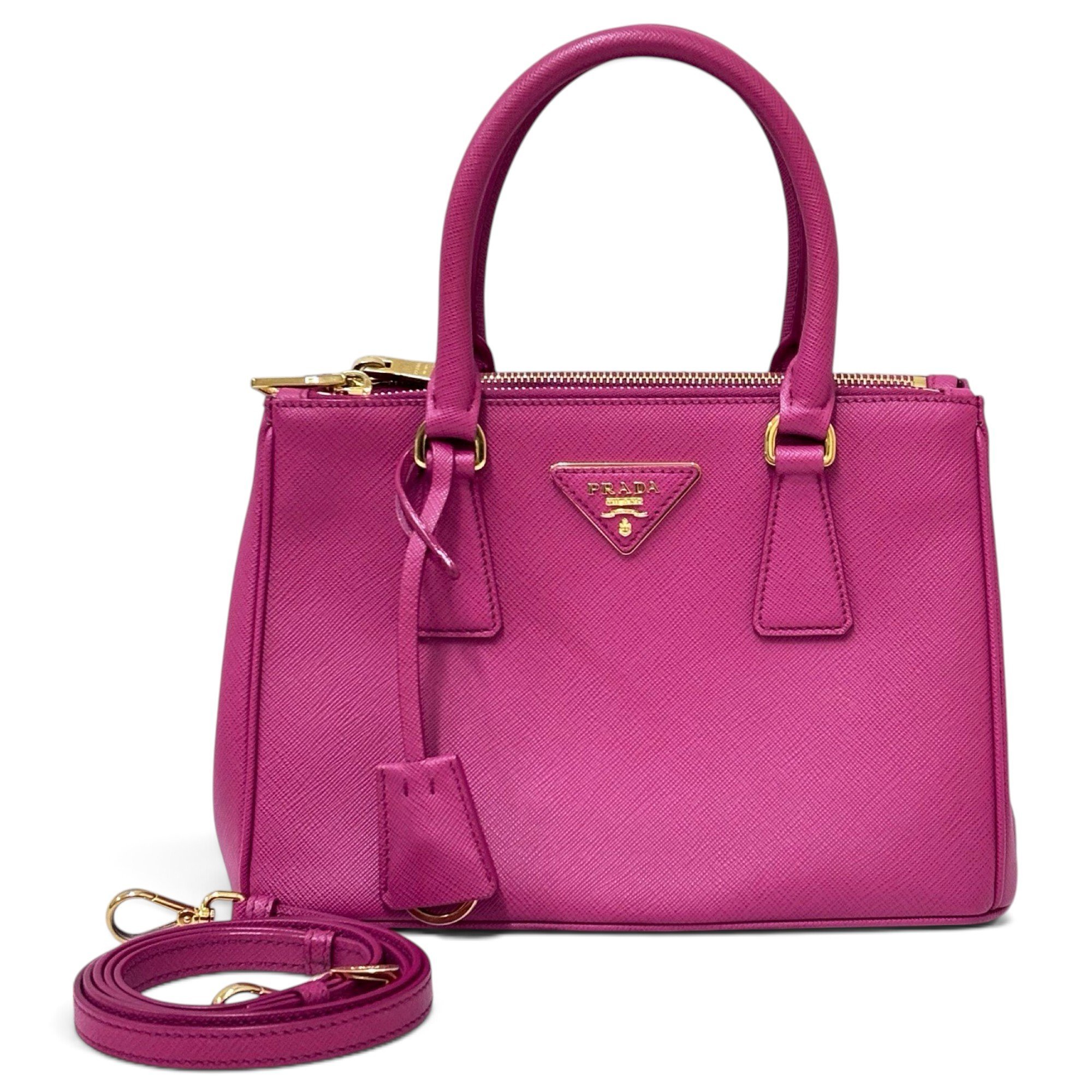 Galleria leather handbag