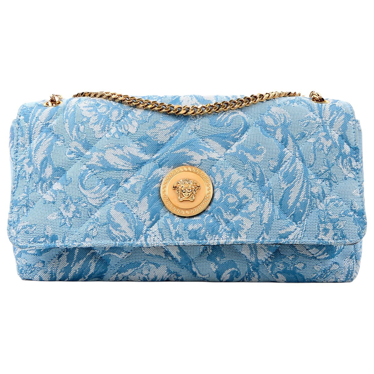Versace La Medusa cloth crossbody bag