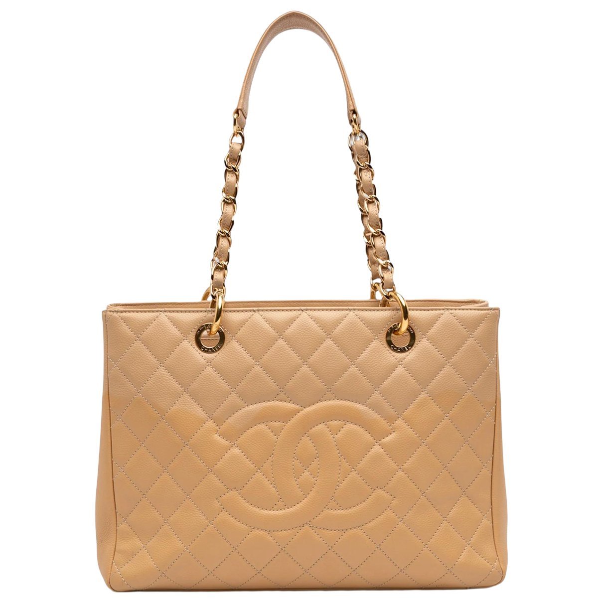 Grand shopping leather bag