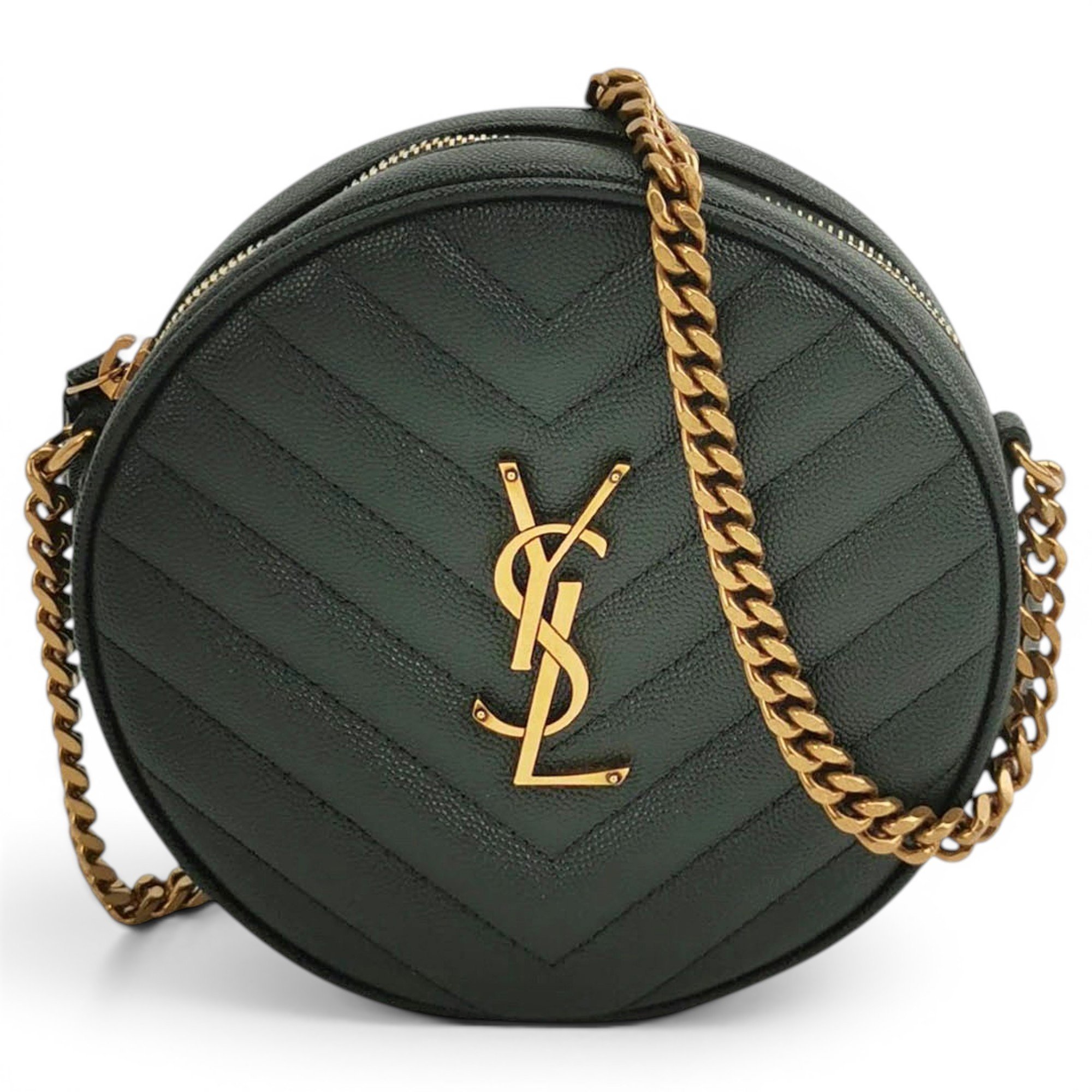 Vinyle leather crossbody bag