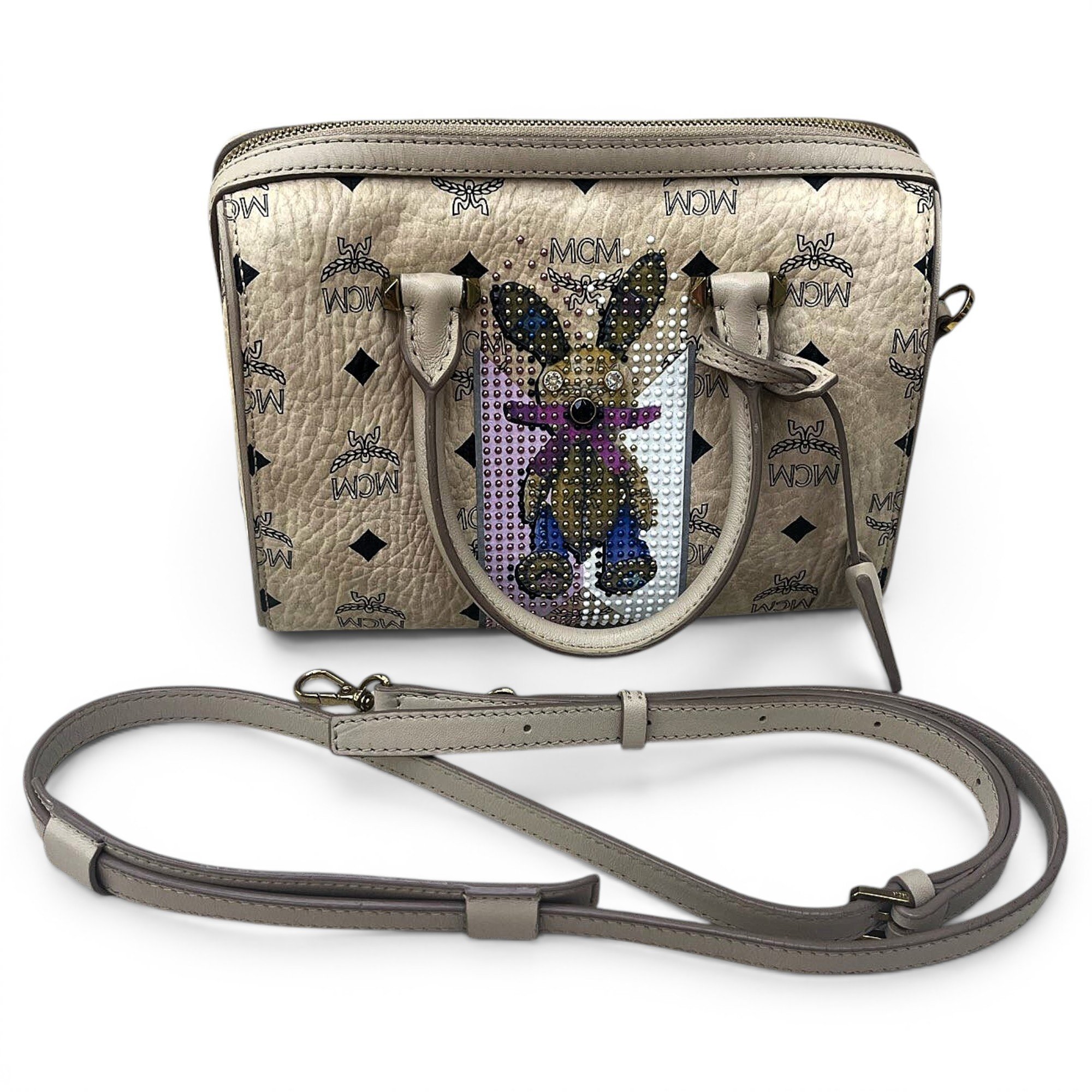 Leather handbag