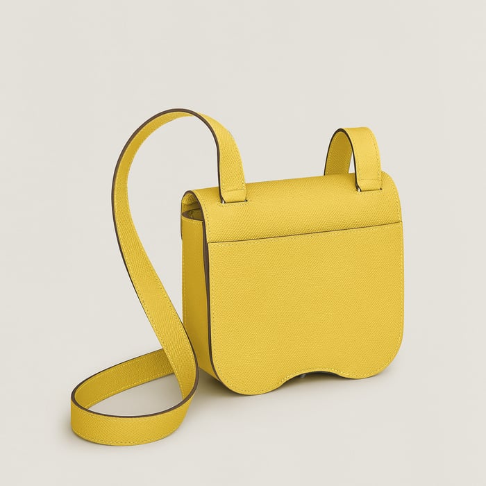 Jaune De Naples Hermès Della Cavalleria Mini Bag