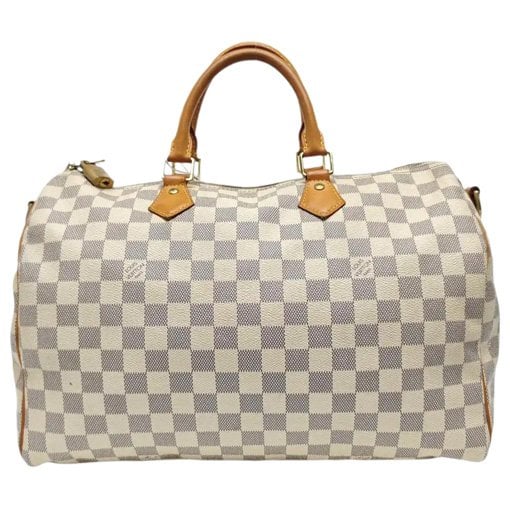 Louis Vuitton Nano Speedy / Mini HL leather handbag
