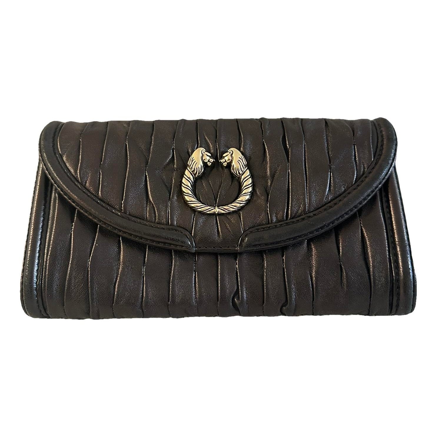 Bvlgari Leather clutch bag