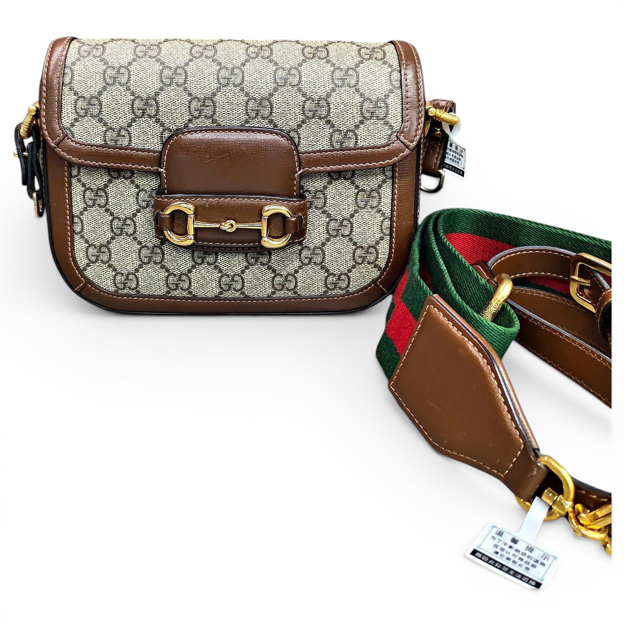 Horsebit 1955 leather crossbody bag