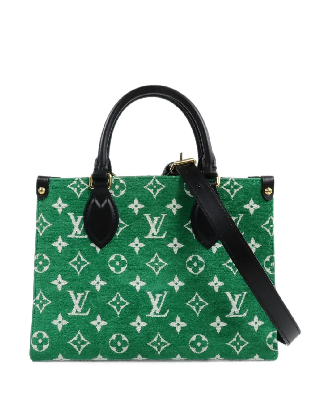 Monogram Jacquard OnTheGo PM tote bag