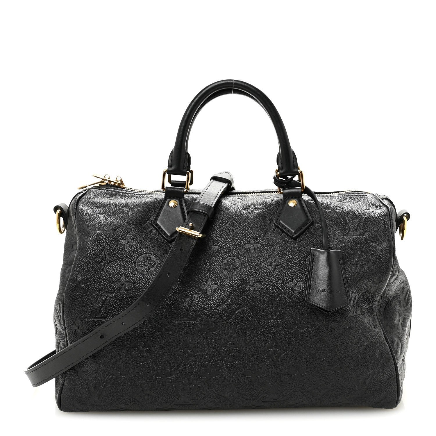 Louis Vuitton Empreinte Monogram Speedy Soft 30 Black