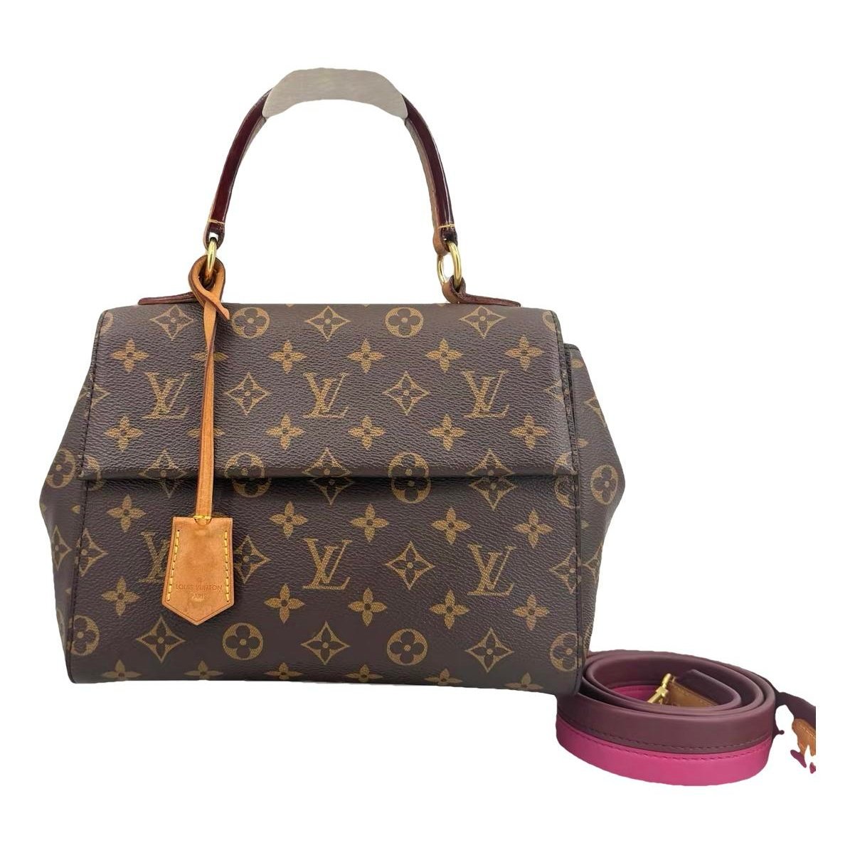 Cluny leather handbag