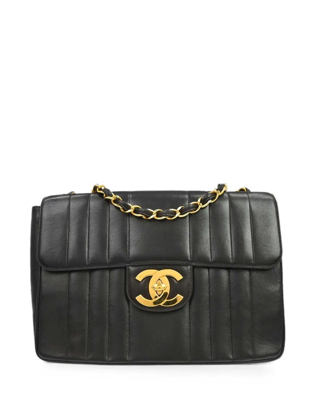 1995 jumbo Mademoiselle Classic Flap shoulder bag