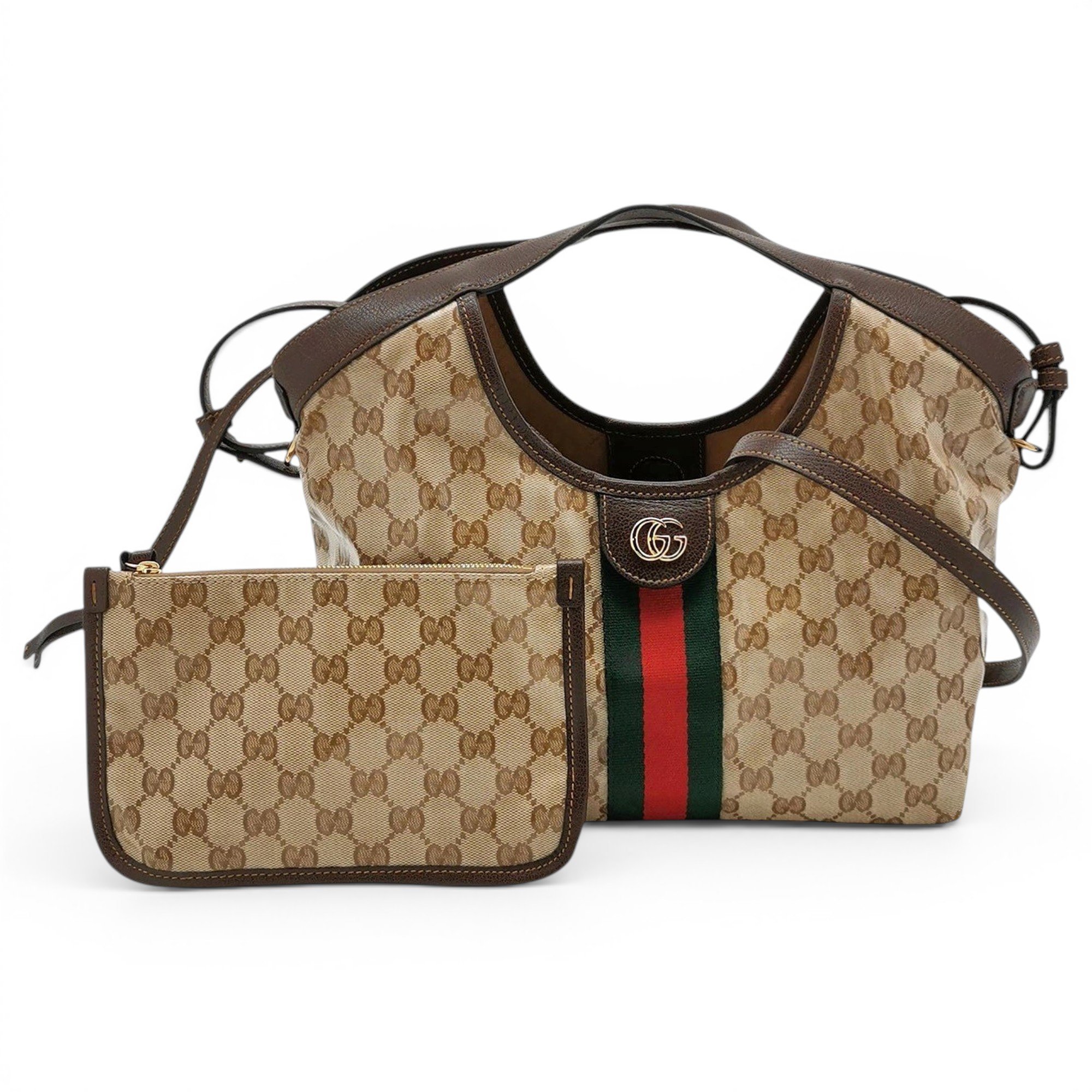 Gucci Giglio leather tote