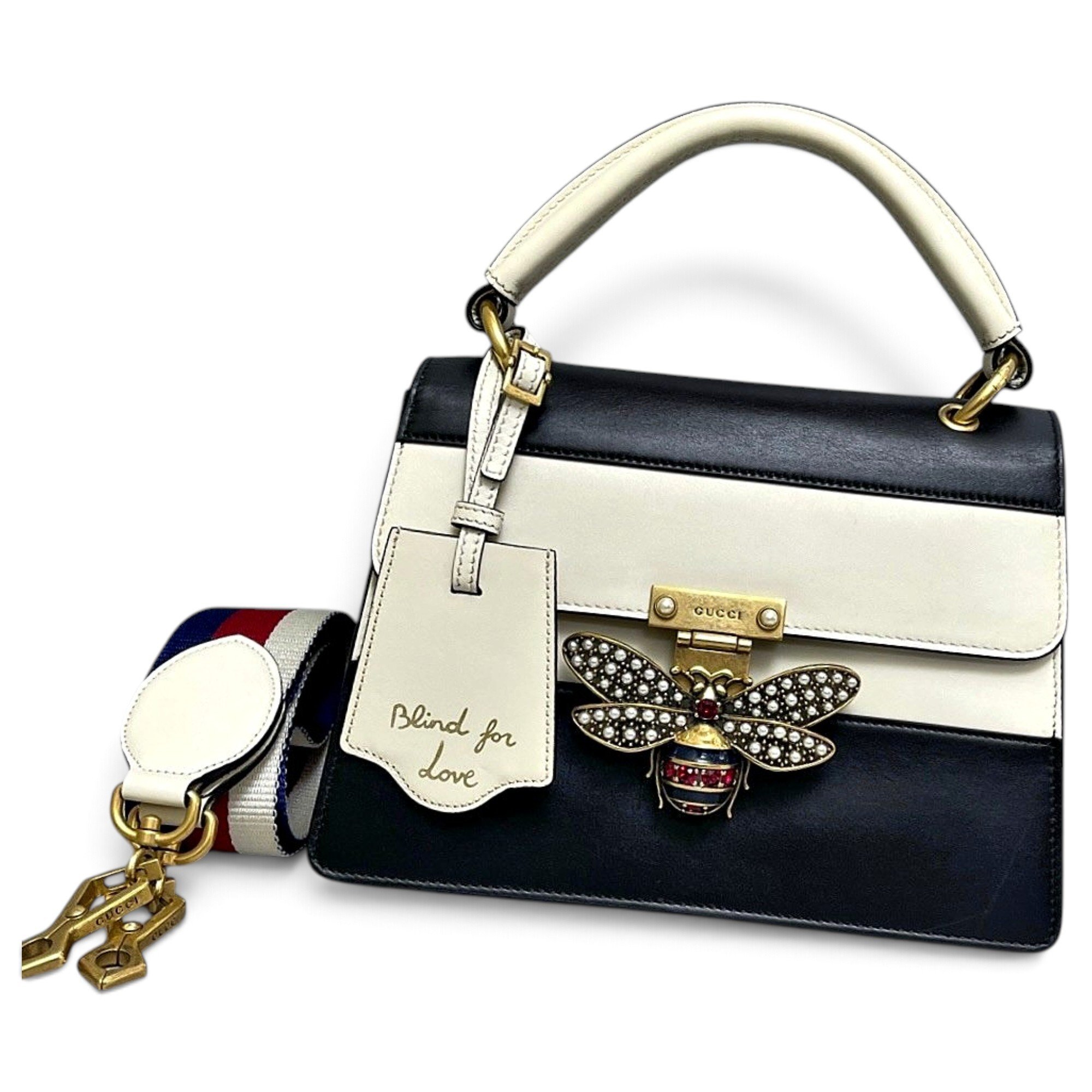 Queen Margaret leather handbag