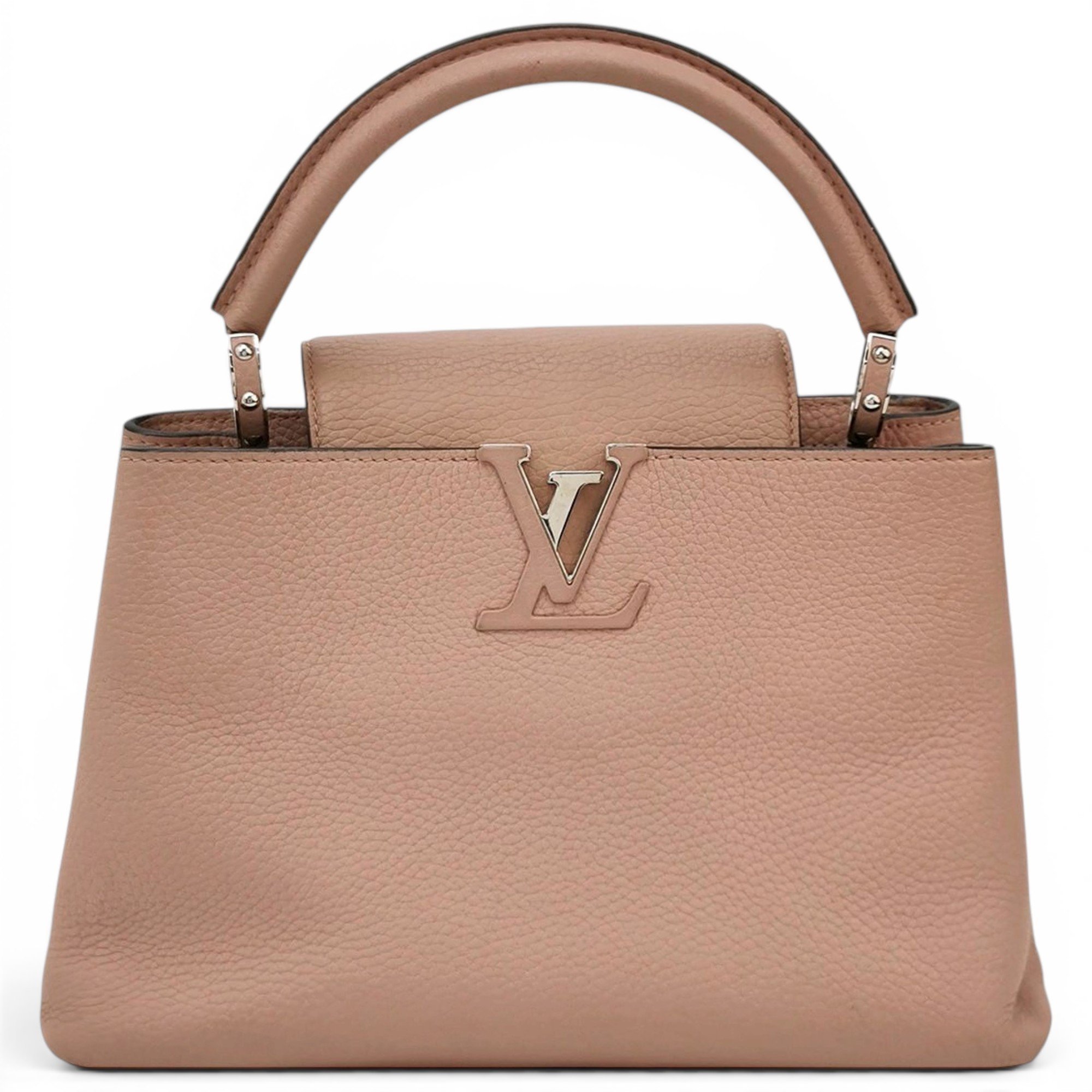 Capucines leather handbag
