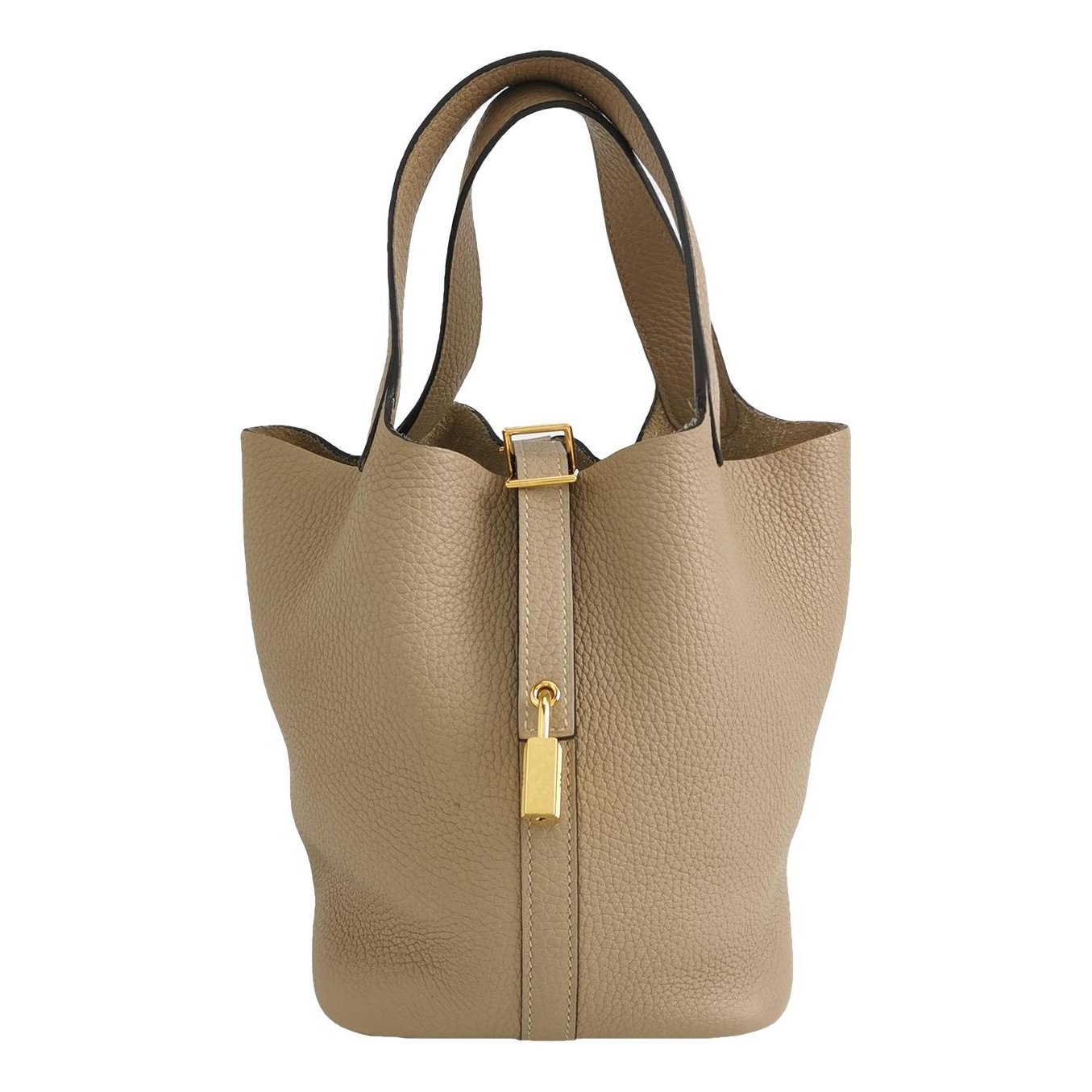 Picotin leather handbag