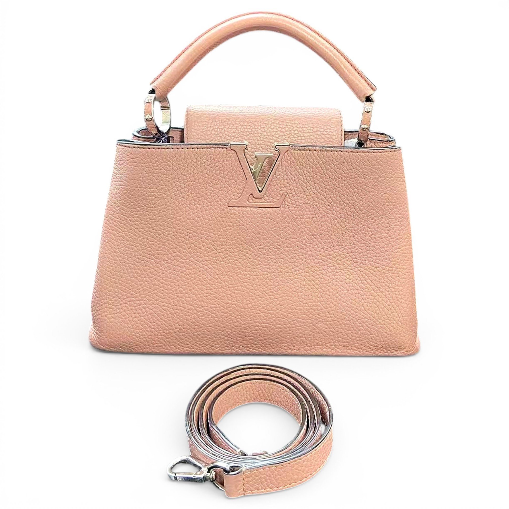 Capucines leather handbag