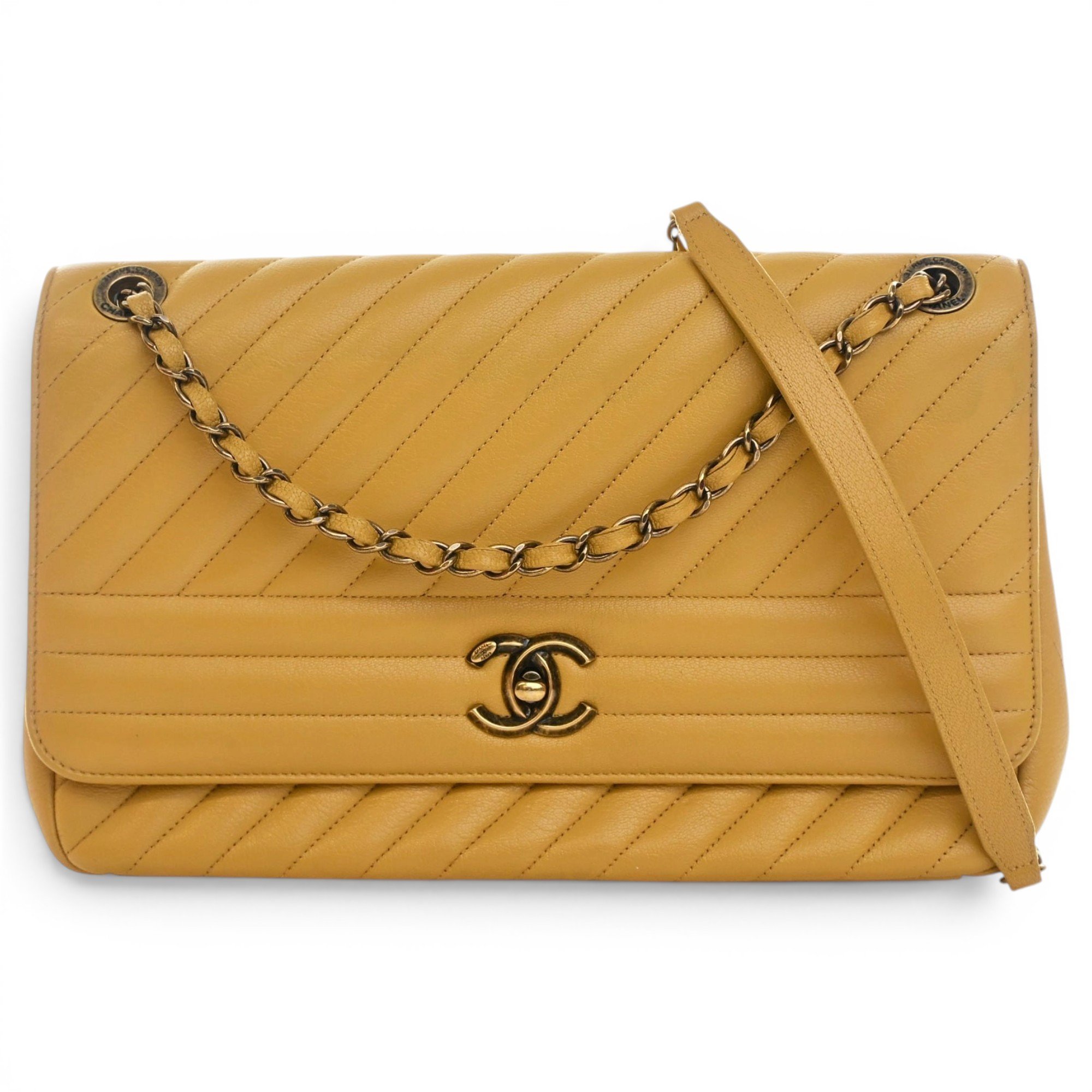 Leather handbag