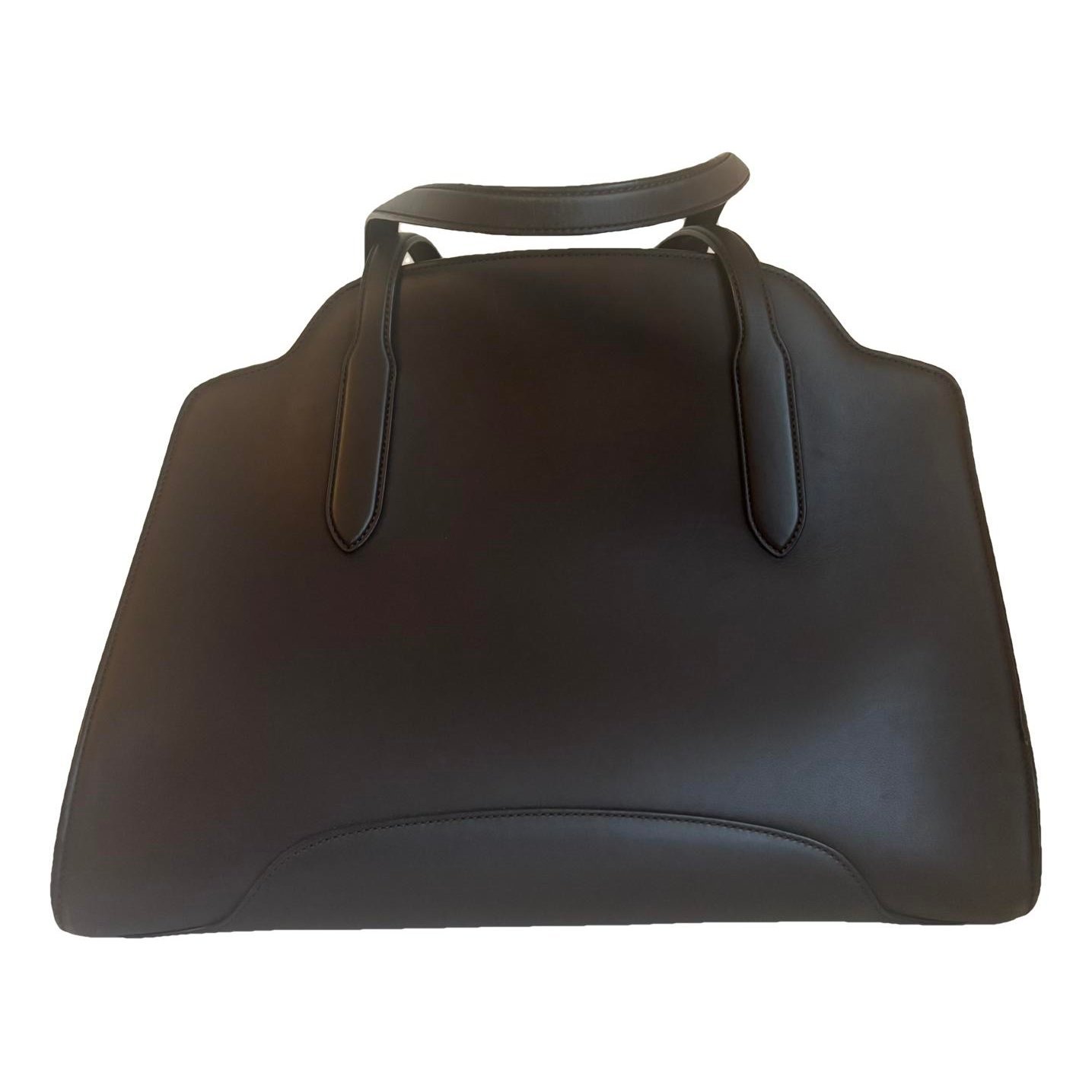 Leather travel bag