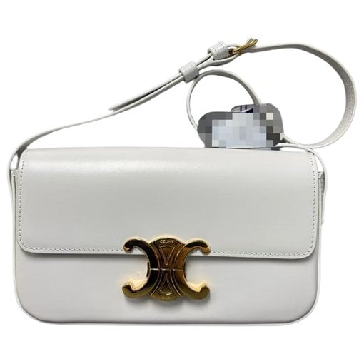 Triomphe leather handbag