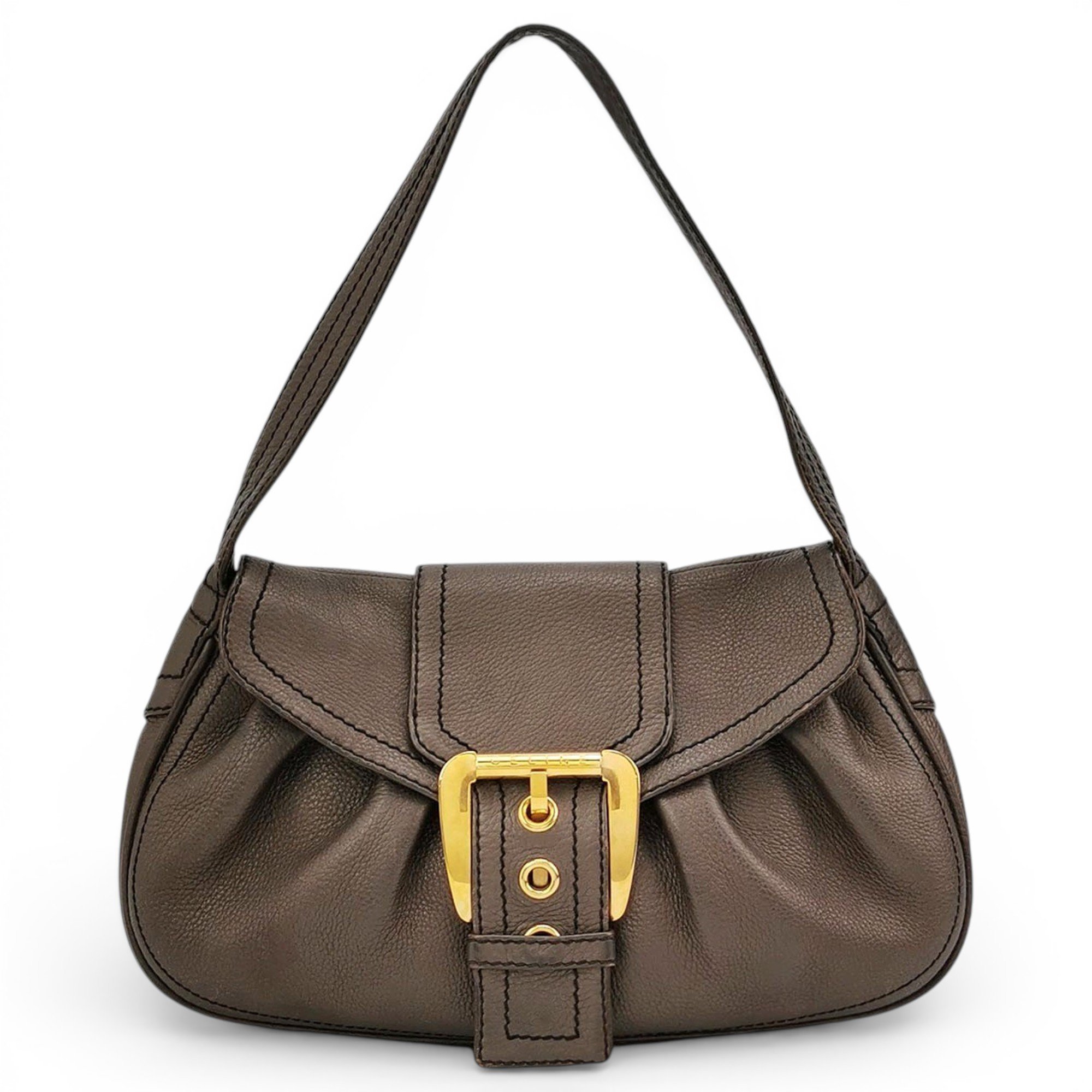 Leather tote