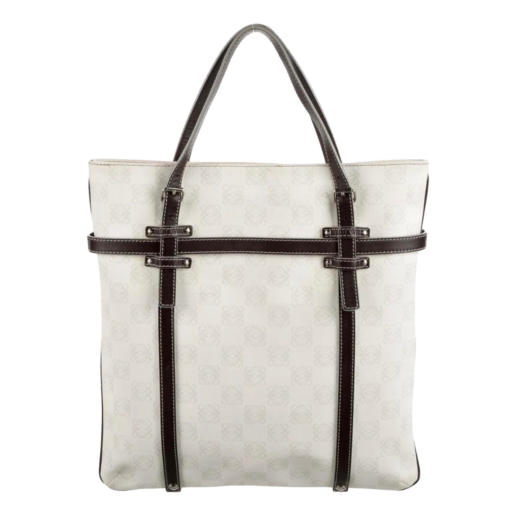 A4 leather tote