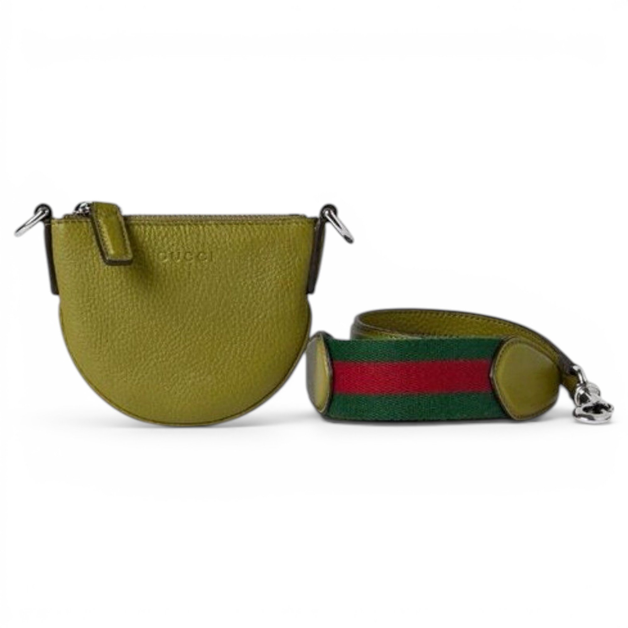 Leather crossbody bag