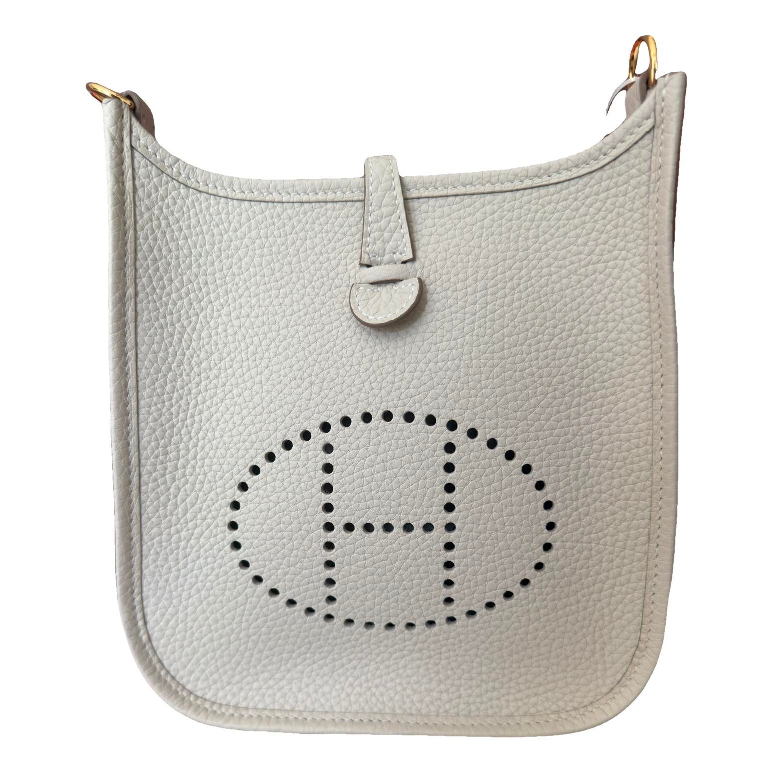 Mini Evelyne leather handbag