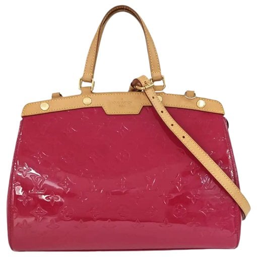 Bréa patent leather handbag