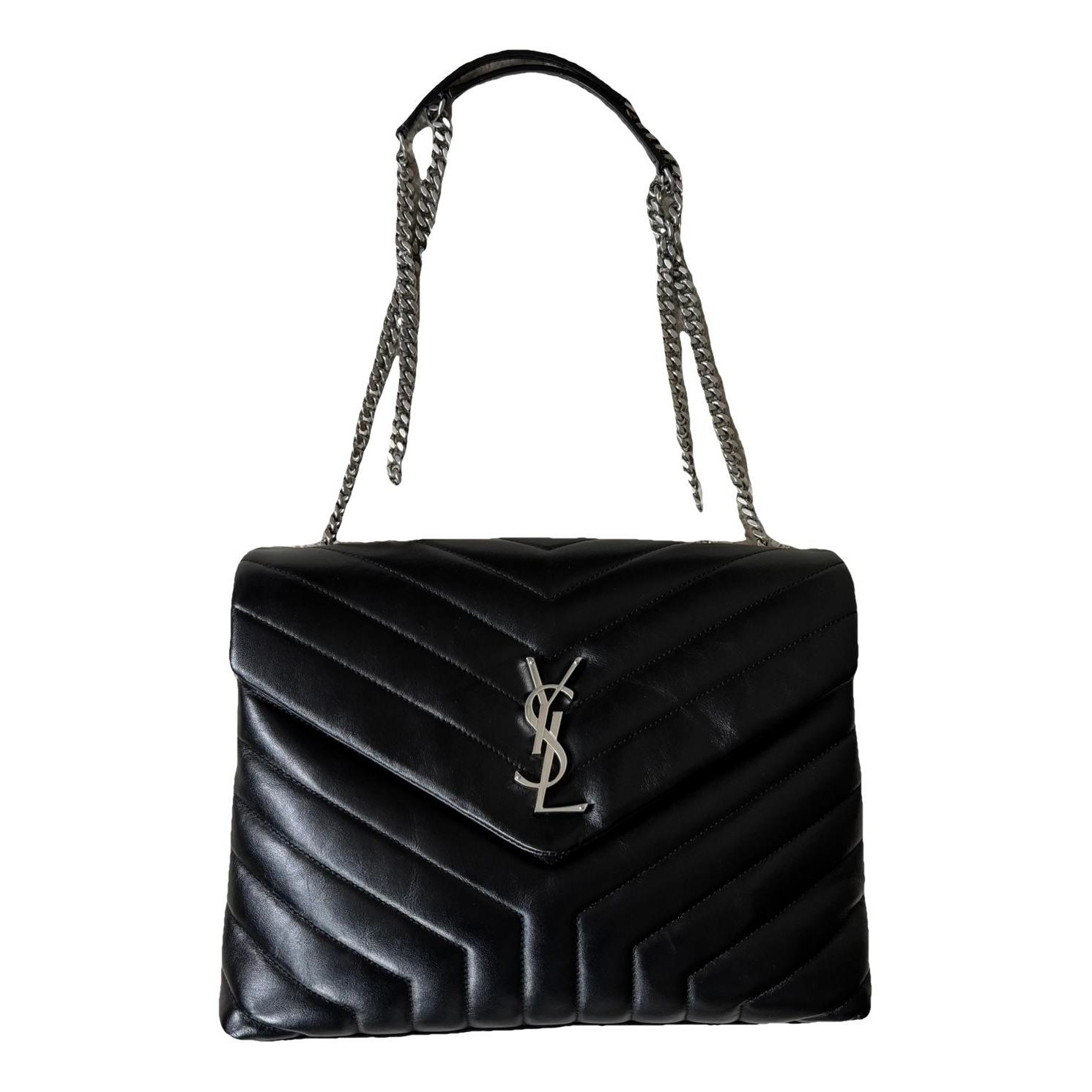 Loulou leather crossbody bag