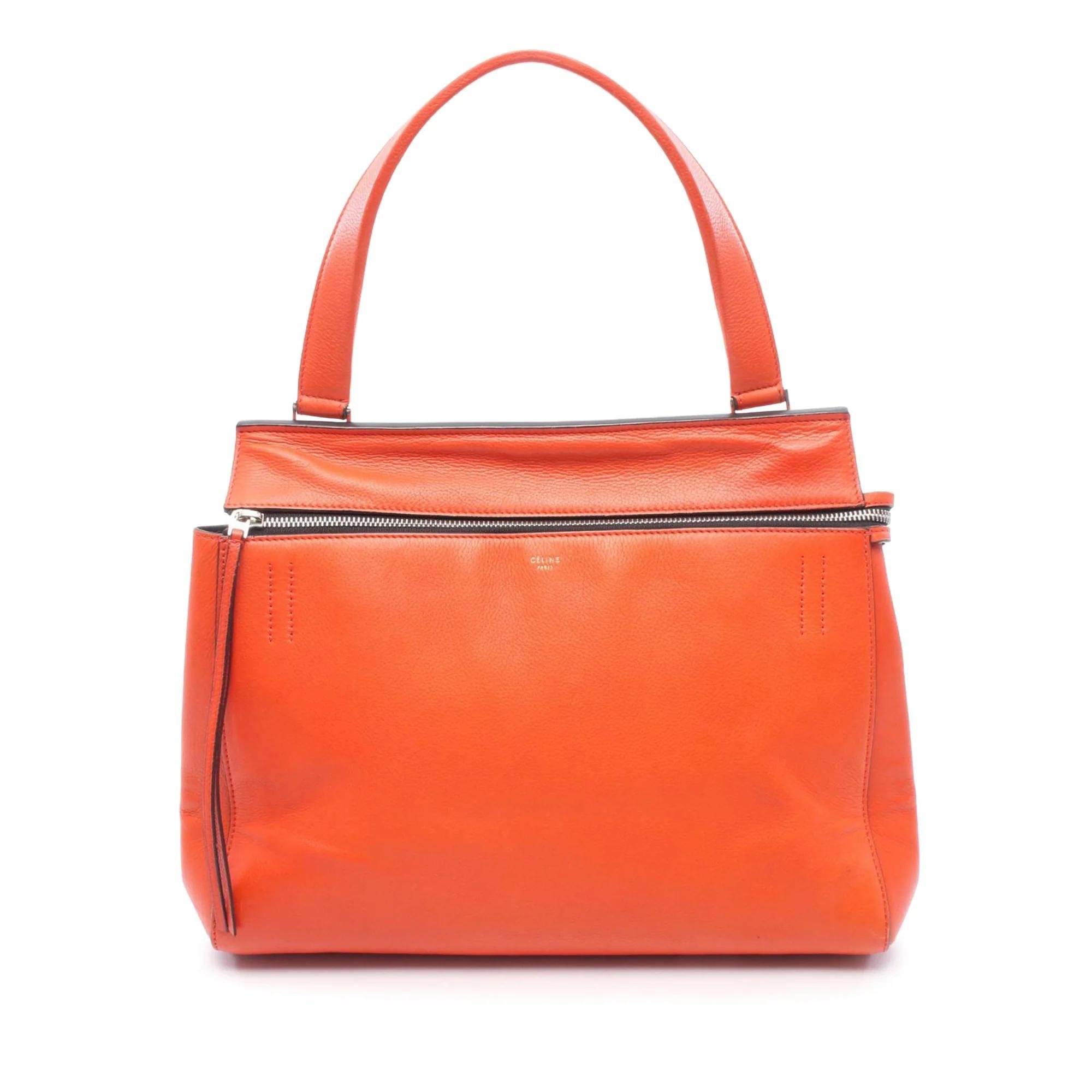 Edge pony-style calfskin handbag
