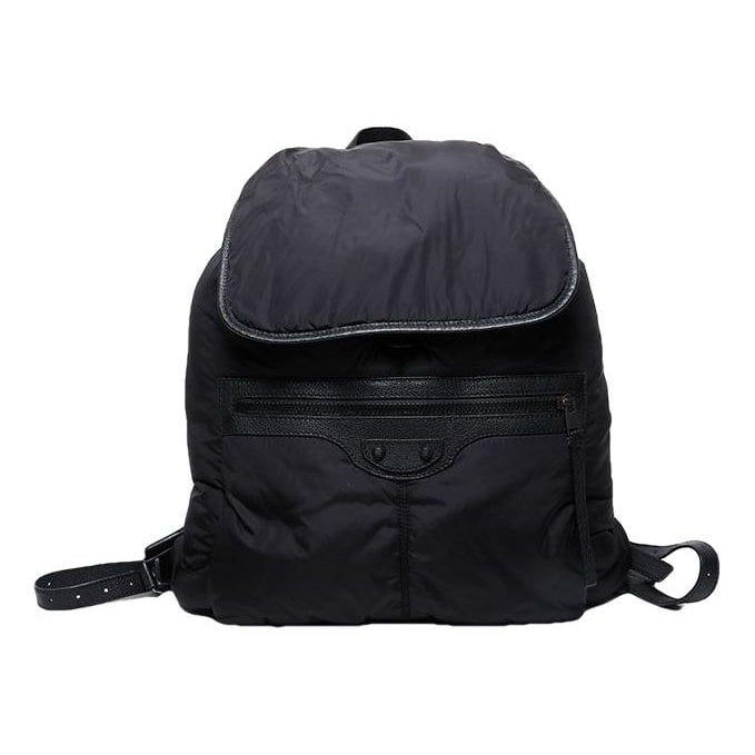 Leather backpack