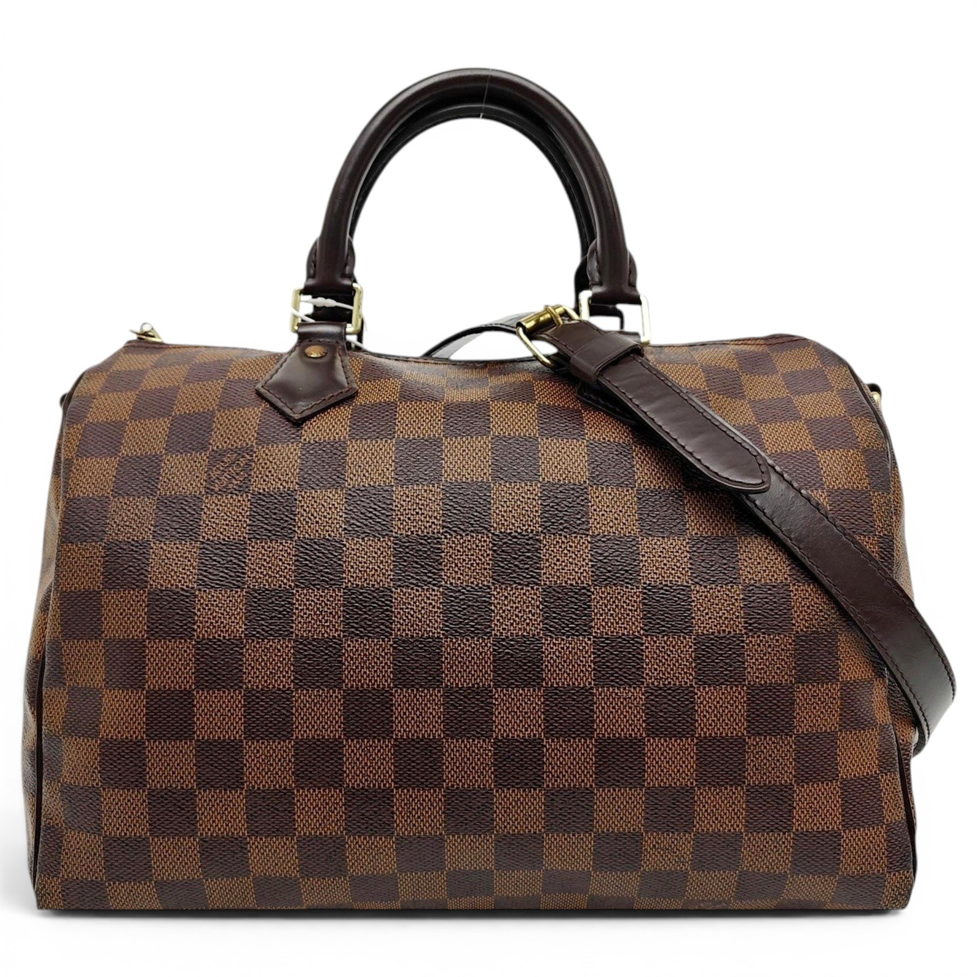 Nano Speedy / Mini HL leather handbag
